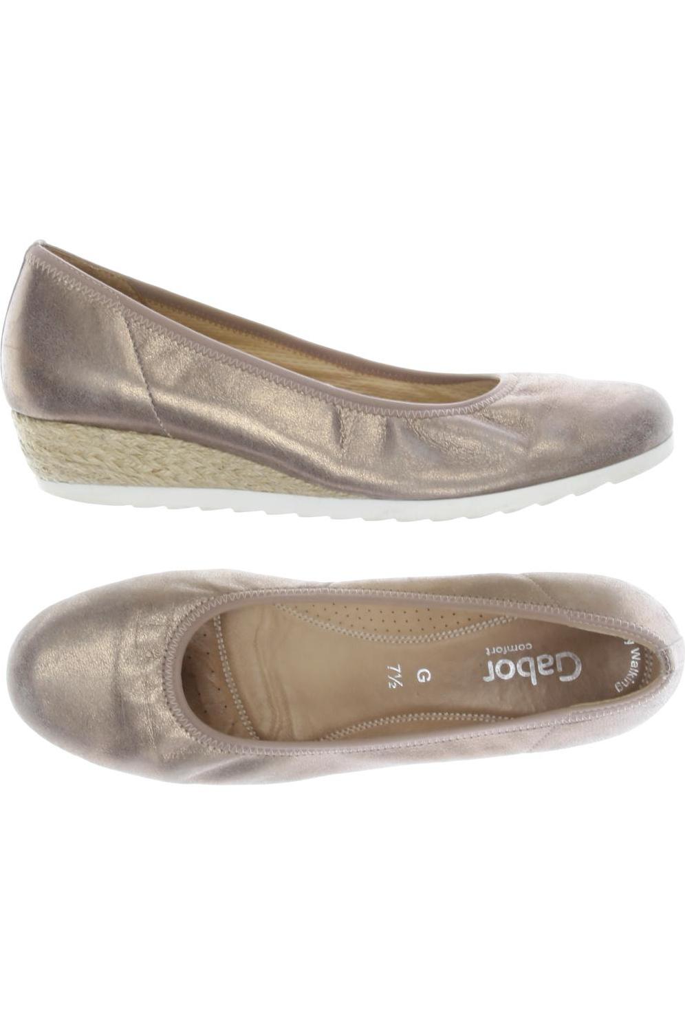 

Gabor Damen Ballerinas, silber, Gr. 7.5