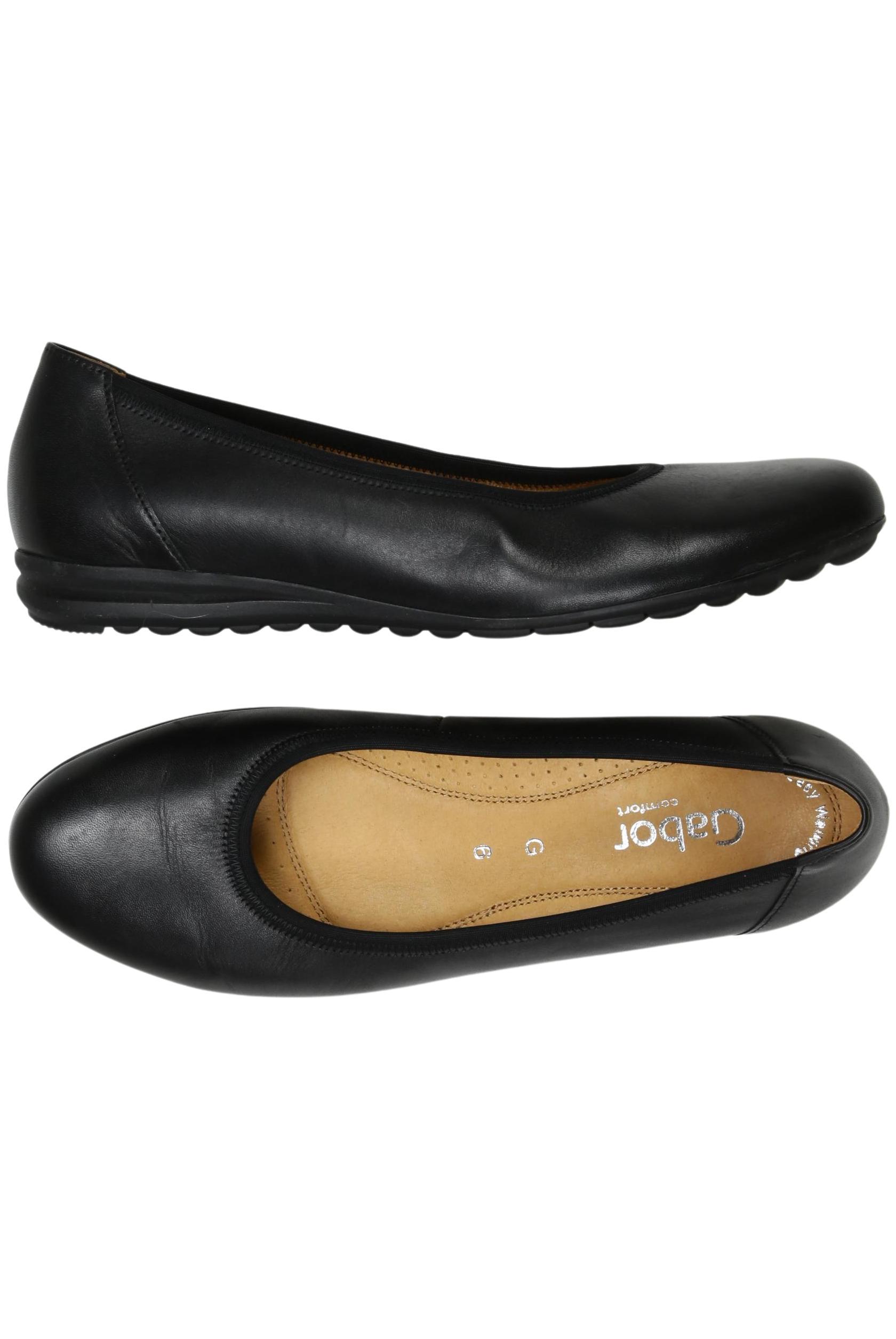 

Gabor Damen Ballerinas, schwarz, Gr. 6