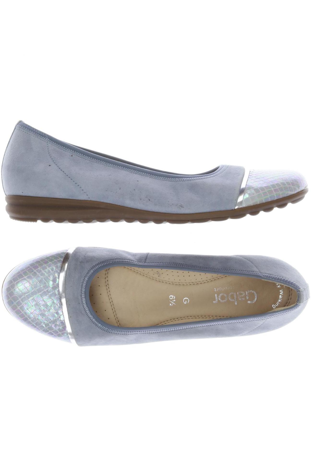 

Gabor Damen Ballerinas, hellblau, Gr. 6.5