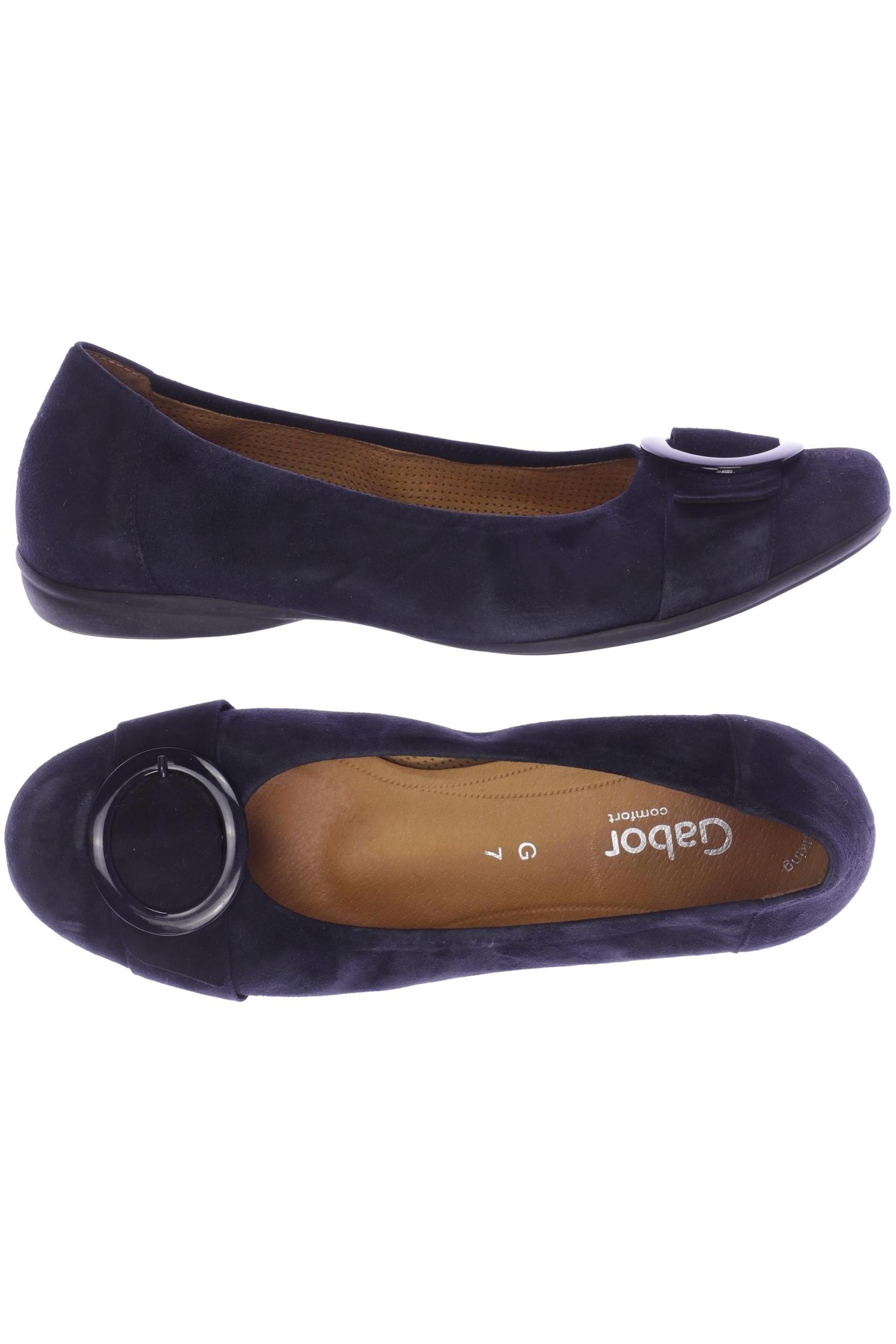 

Gabor Damen Ballerinas, marineblau, Gr. 7