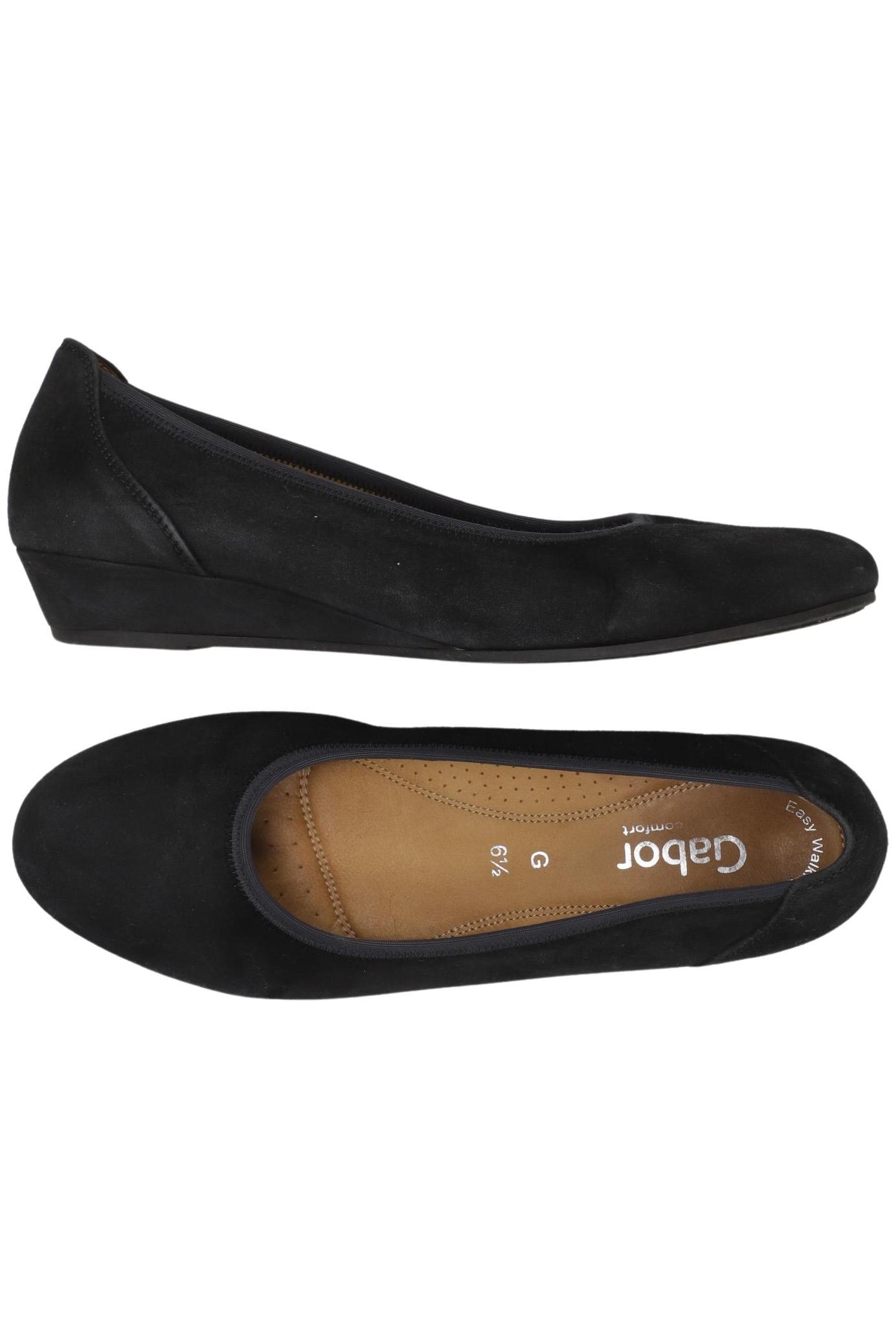

Gabor Damen Ballerinas, schwarz, Gr. 6.5