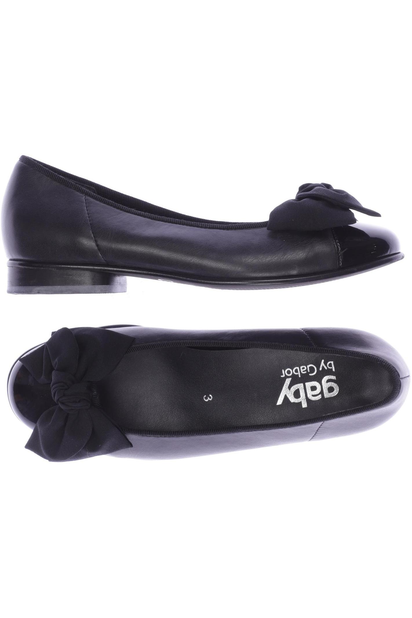 

Gabor Damen Ballerinas, schwarz