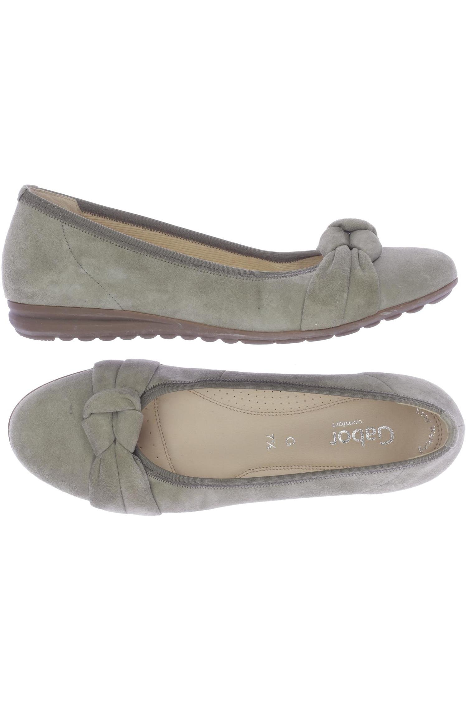 

Gabor Damen Ballerinas, grün, Gr. 7.5