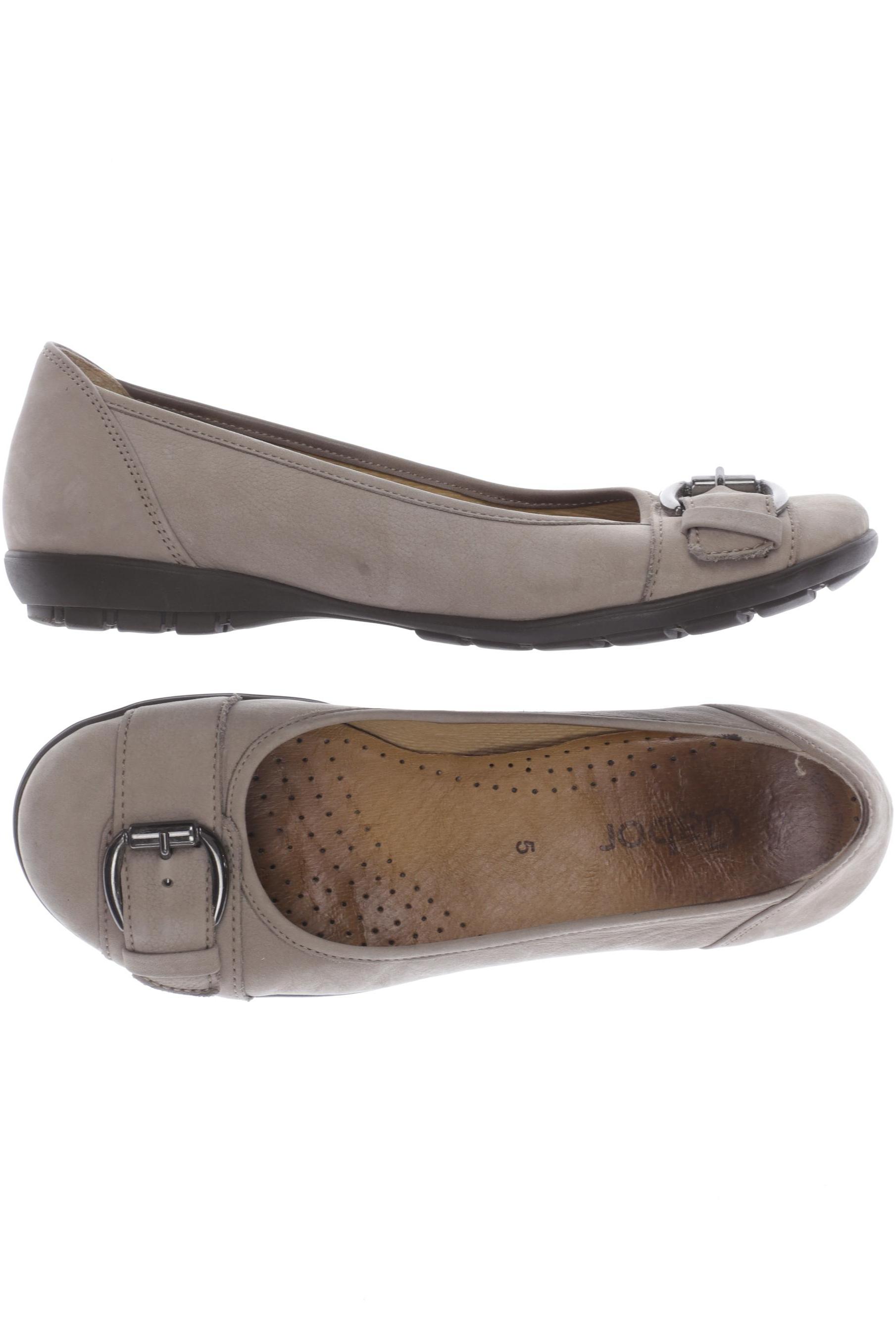 

Gabor Damen Ballerinas, beige, Gr. 5