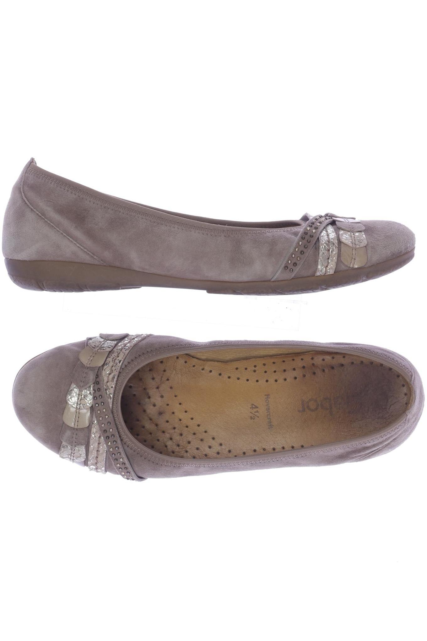 

Gabor Damen Ballerinas, beige, Gr. 4.5