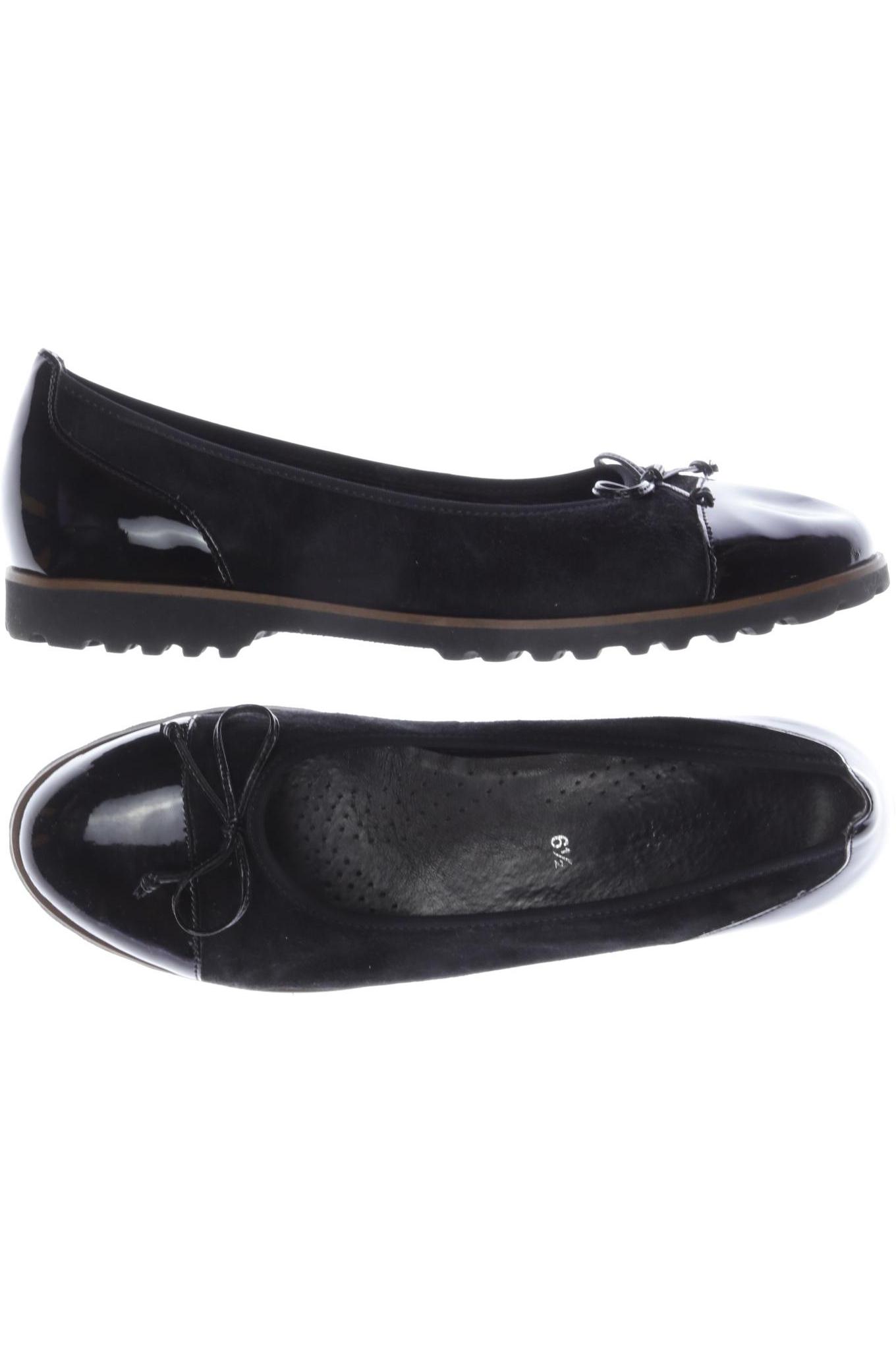 

Gabor Damen Ballerinas, schwarz, Gr. 6.5