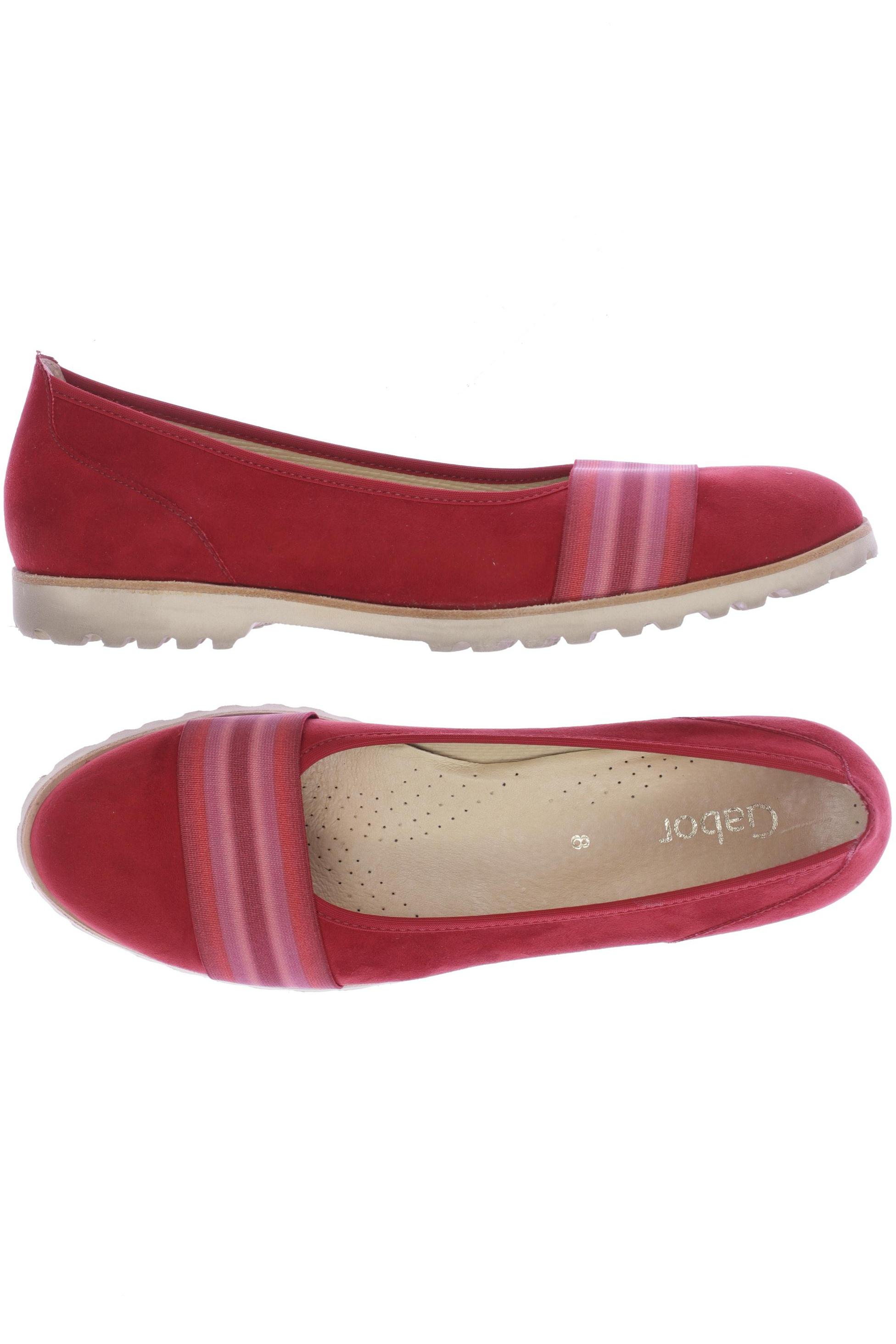 

Gabor Damen Ballerinas, rot, Gr. 8