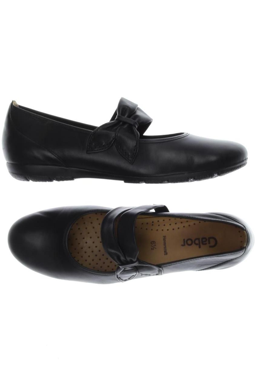 

Gabor Damen Ballerinas, schwarz, Gr. 6.5