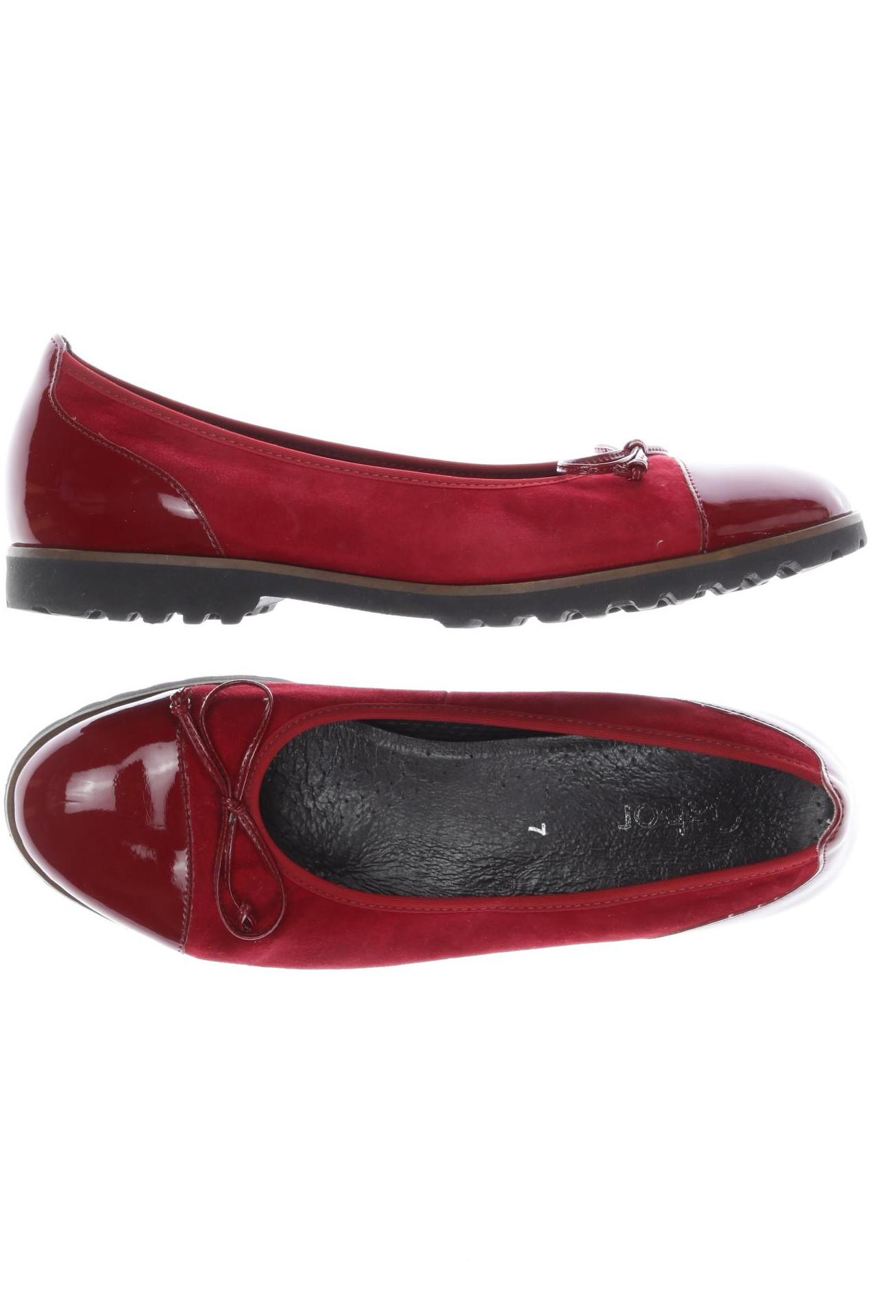 

Gabor Damen Ballerinas, rot, Gr. 7
