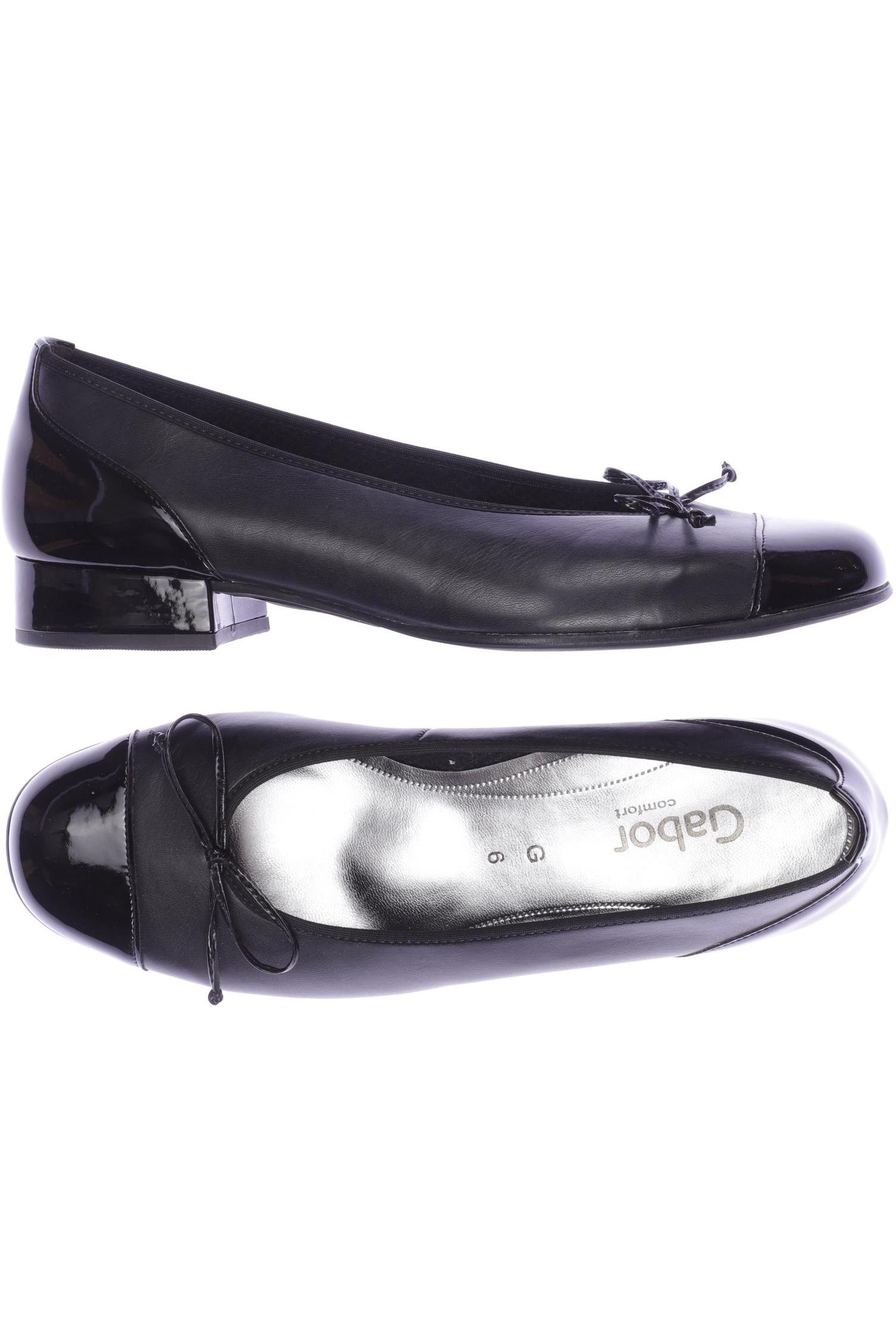 

Gabor Damen Ballerinas, schwarz, Gr. 6