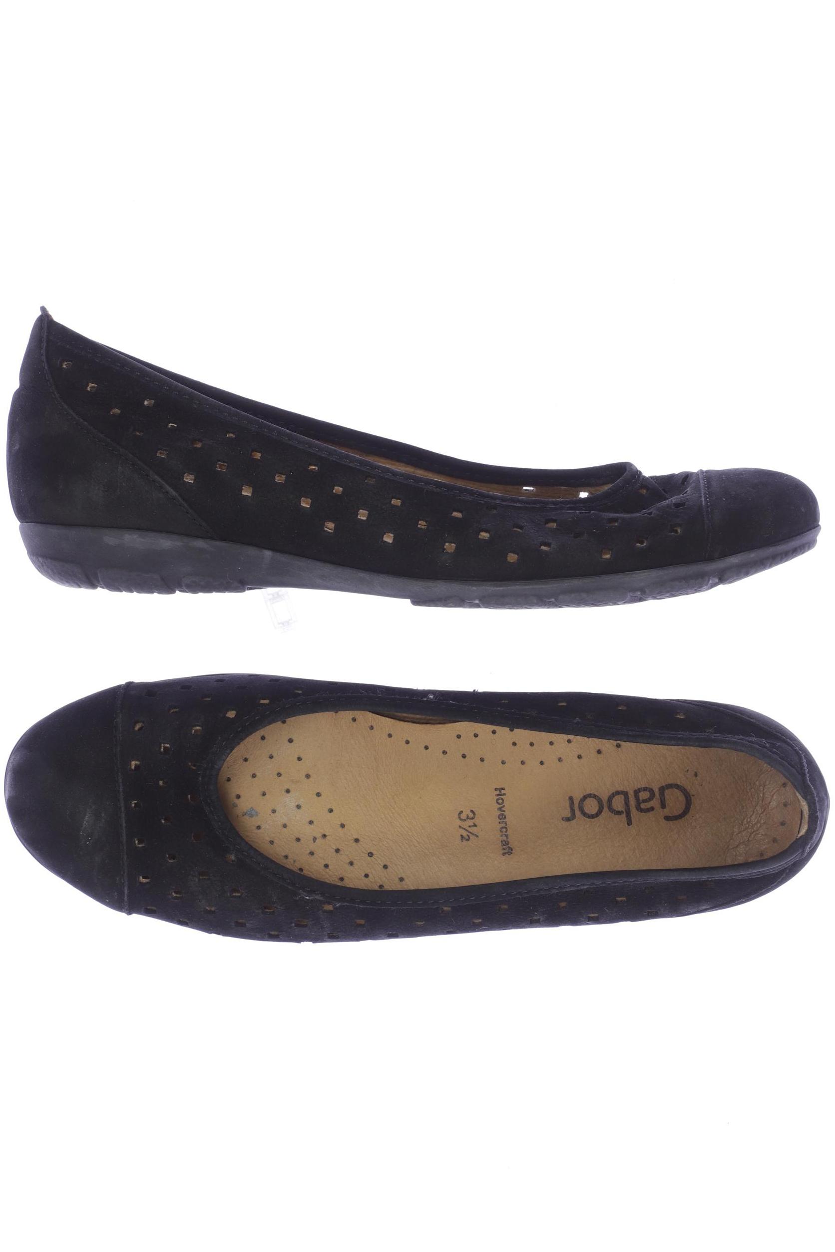 

Gabor Damen Ballerinas, schwarz, Gr. 3.5