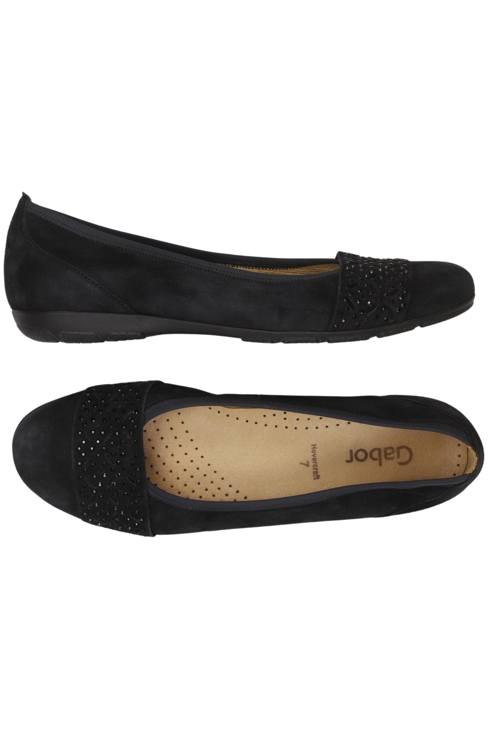 

Gabor Damen Ballerinas, schwarz, Gr. 7