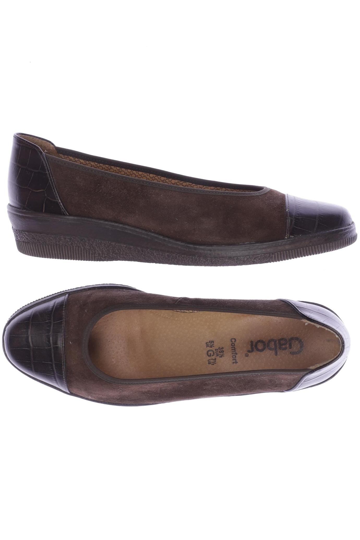 

Gabor Damen Ballerinas, braun, Gr. 38.5