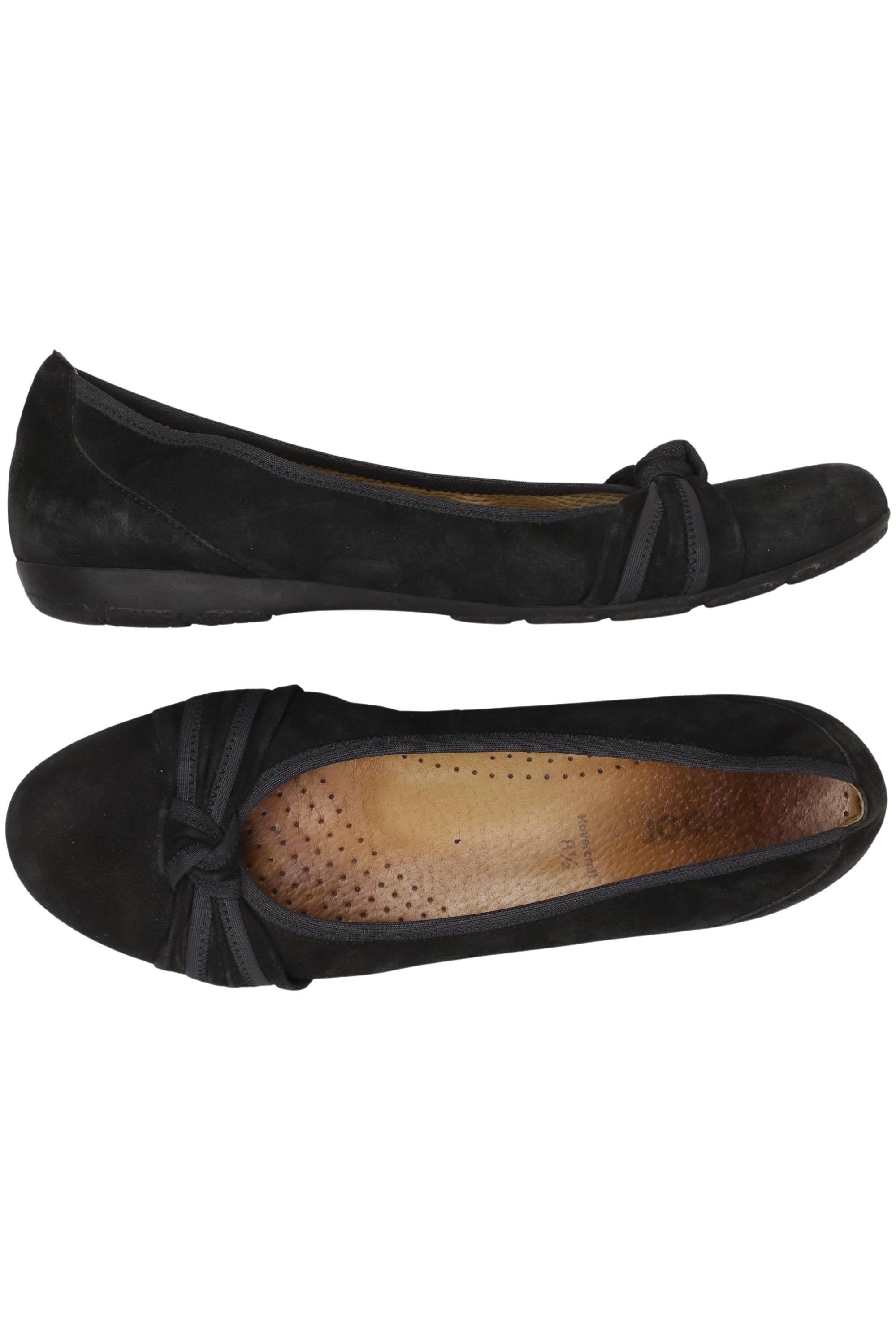 

Gabor Damen Ballerinas, schwarz, Gr. 8.5