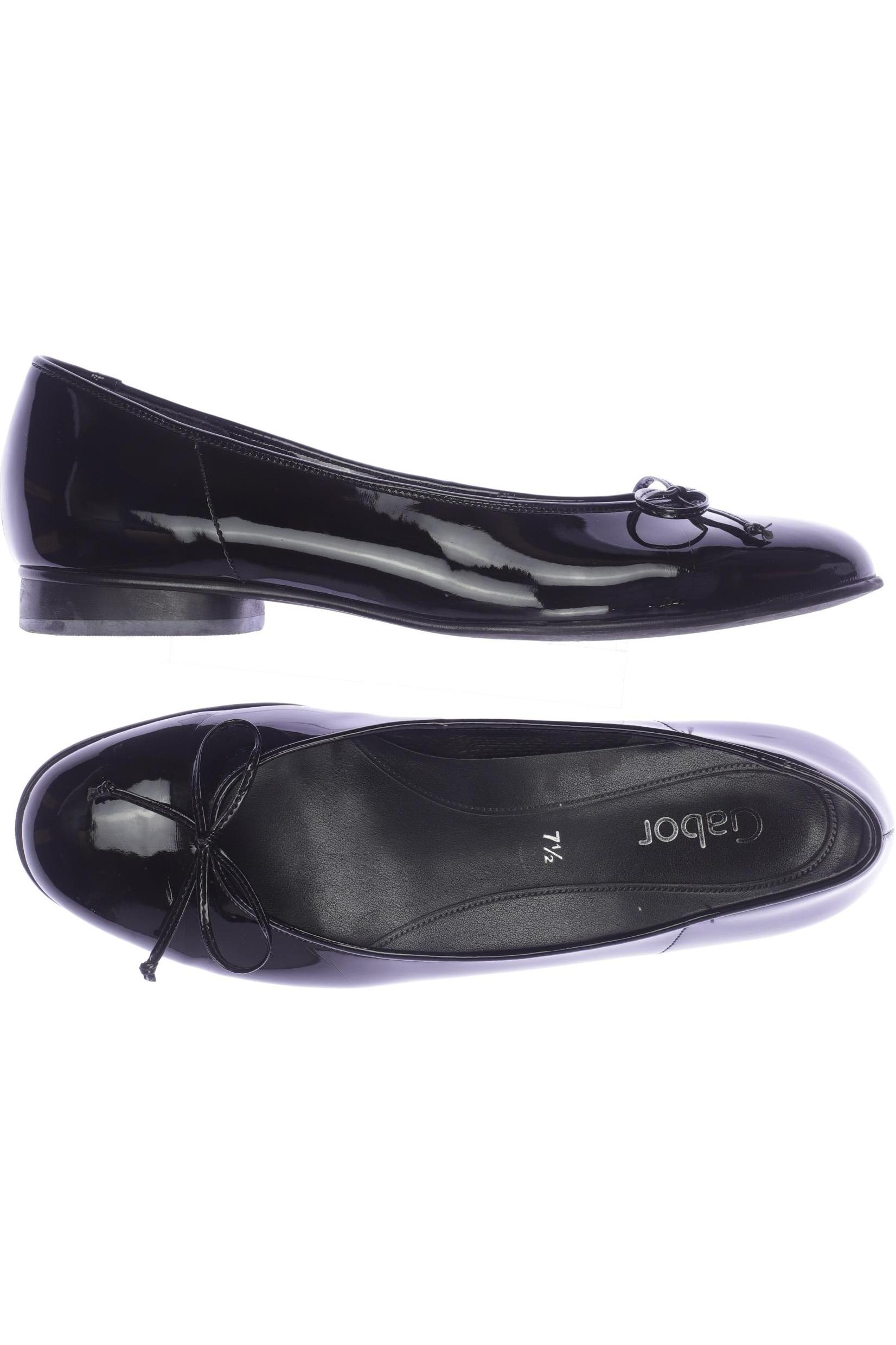 

Gabor Damen Ballerinas, schwarz, Gr. 7.5
