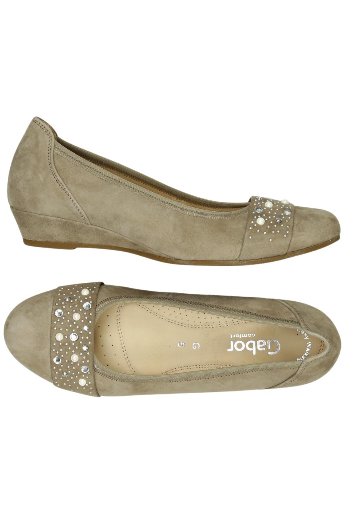 

Gabor Damen Ballerinas, beige, Gr. 5