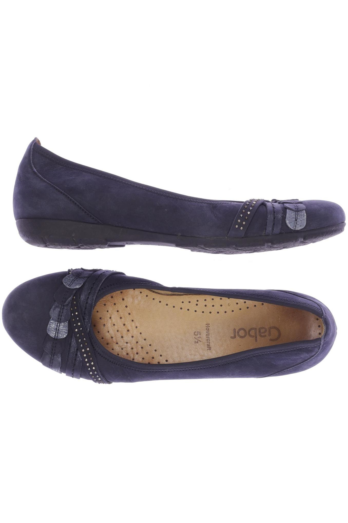 

Gabor Damen Ballerinas, marineblau, Gr. 5.5