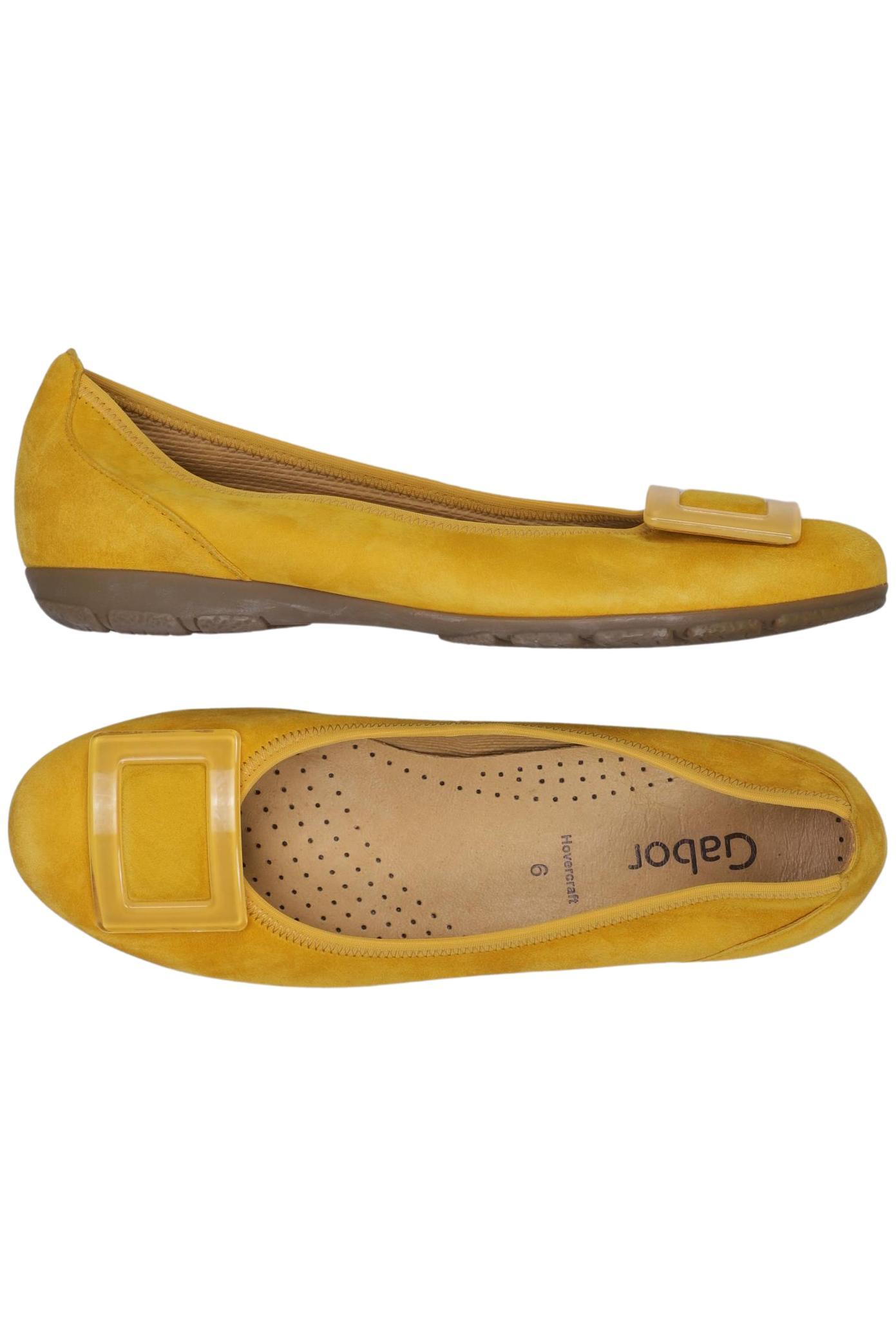 

Gabor Damen Ballerinas, gelb, Gr. 6