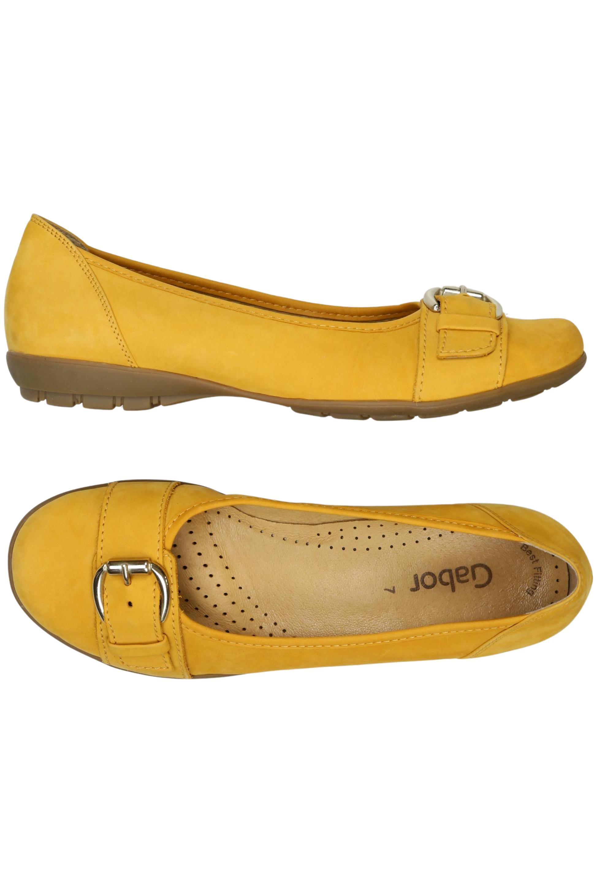 

Gabor Damen Ballerinas, gelb, Gr. 7