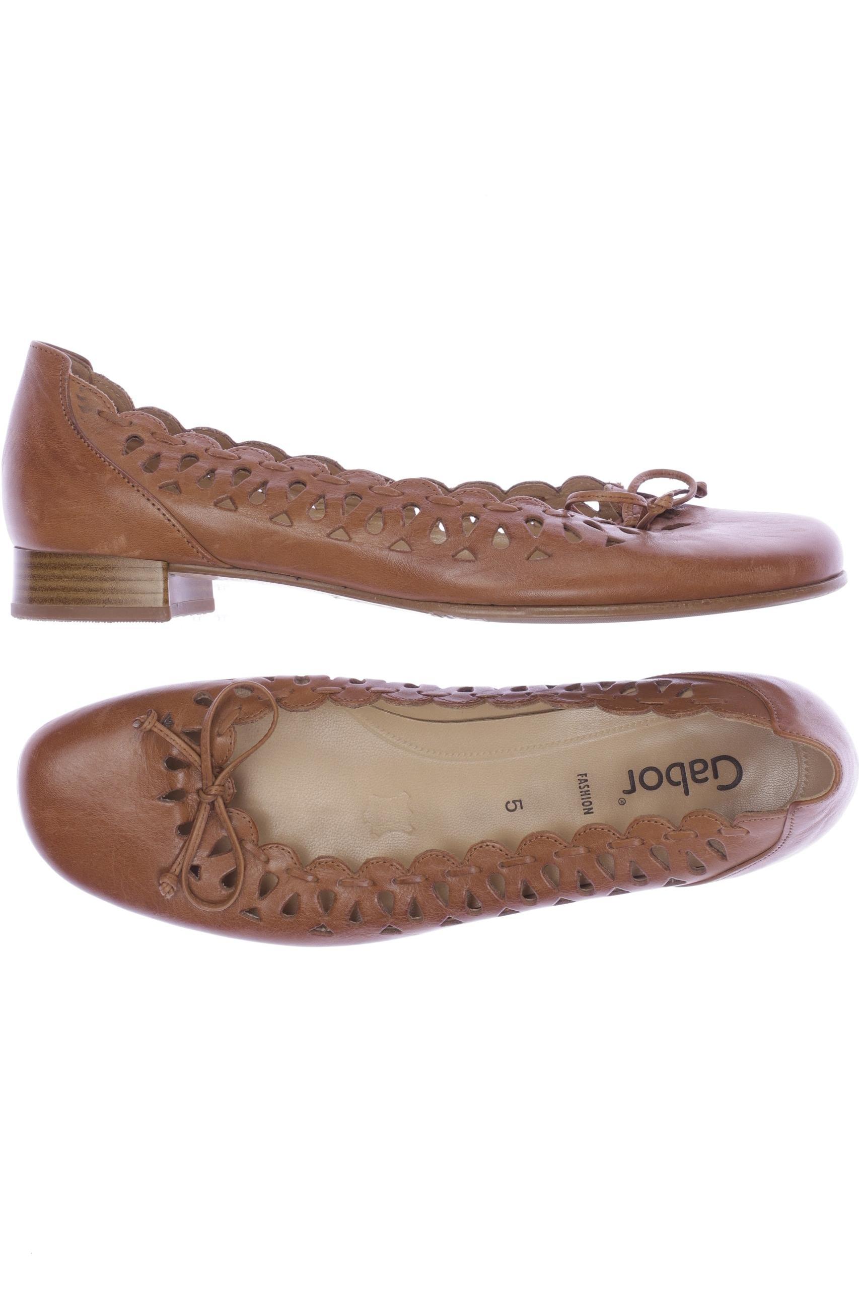 

Gabor Damen Ballerinas, braun, Gr. 5
