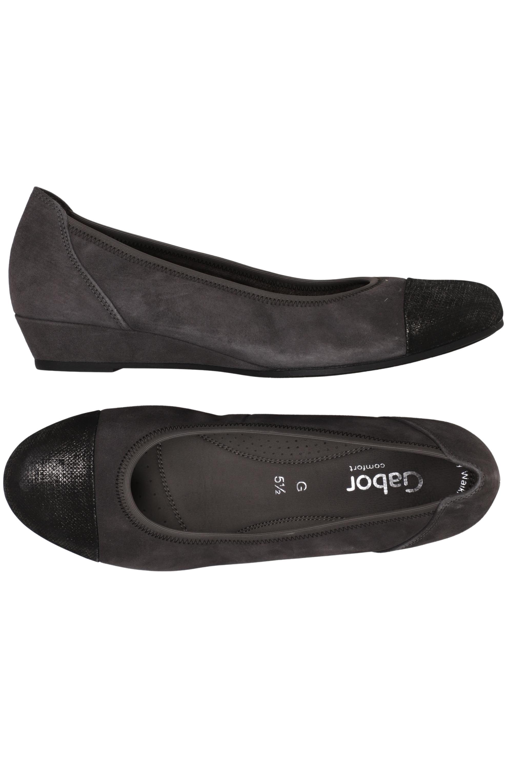 

Gabor Damen Ballerinas, grau, Gr. 5.5