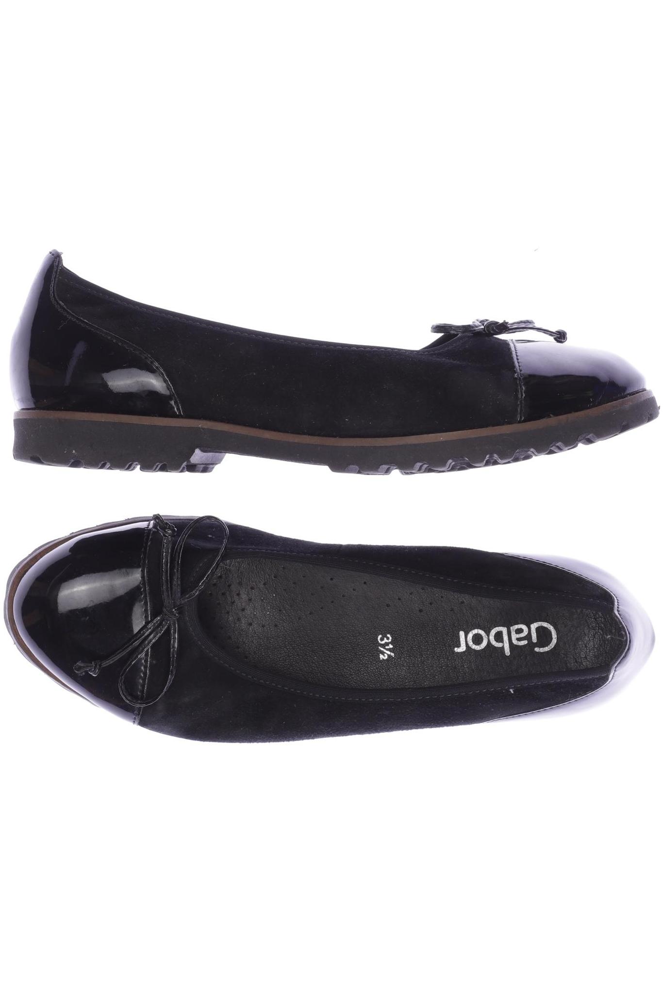 

Gabor Damen Ballerinas, schwarz, Gr. 3.5