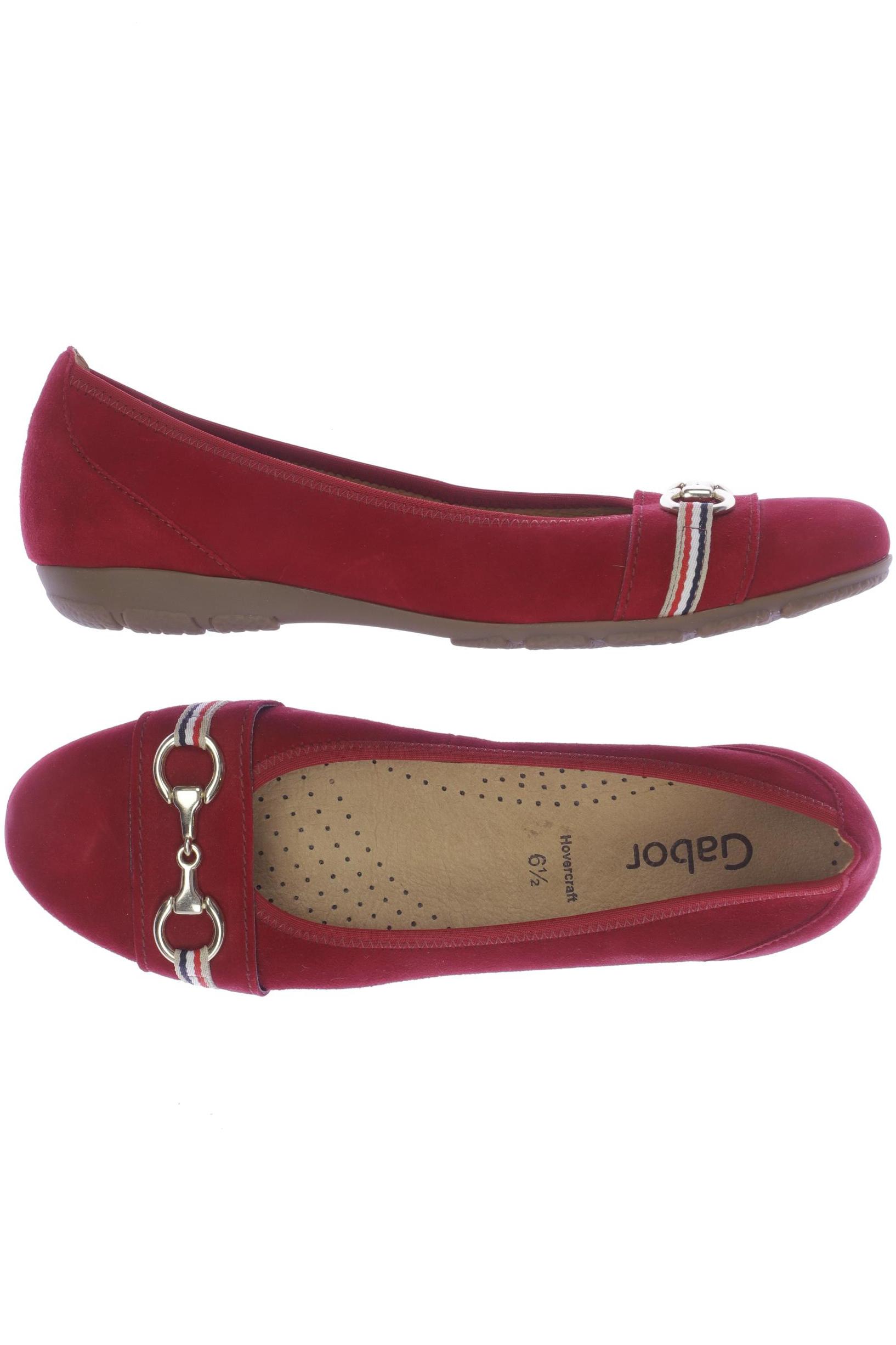 

Gabor Damen Ballerinas, rot, Gr. 6.5