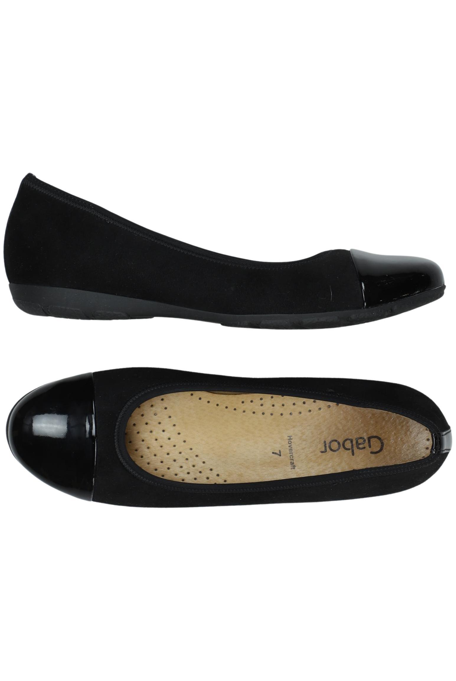 

Gabor Damen Ballerinas, schwarz, Gr. 7