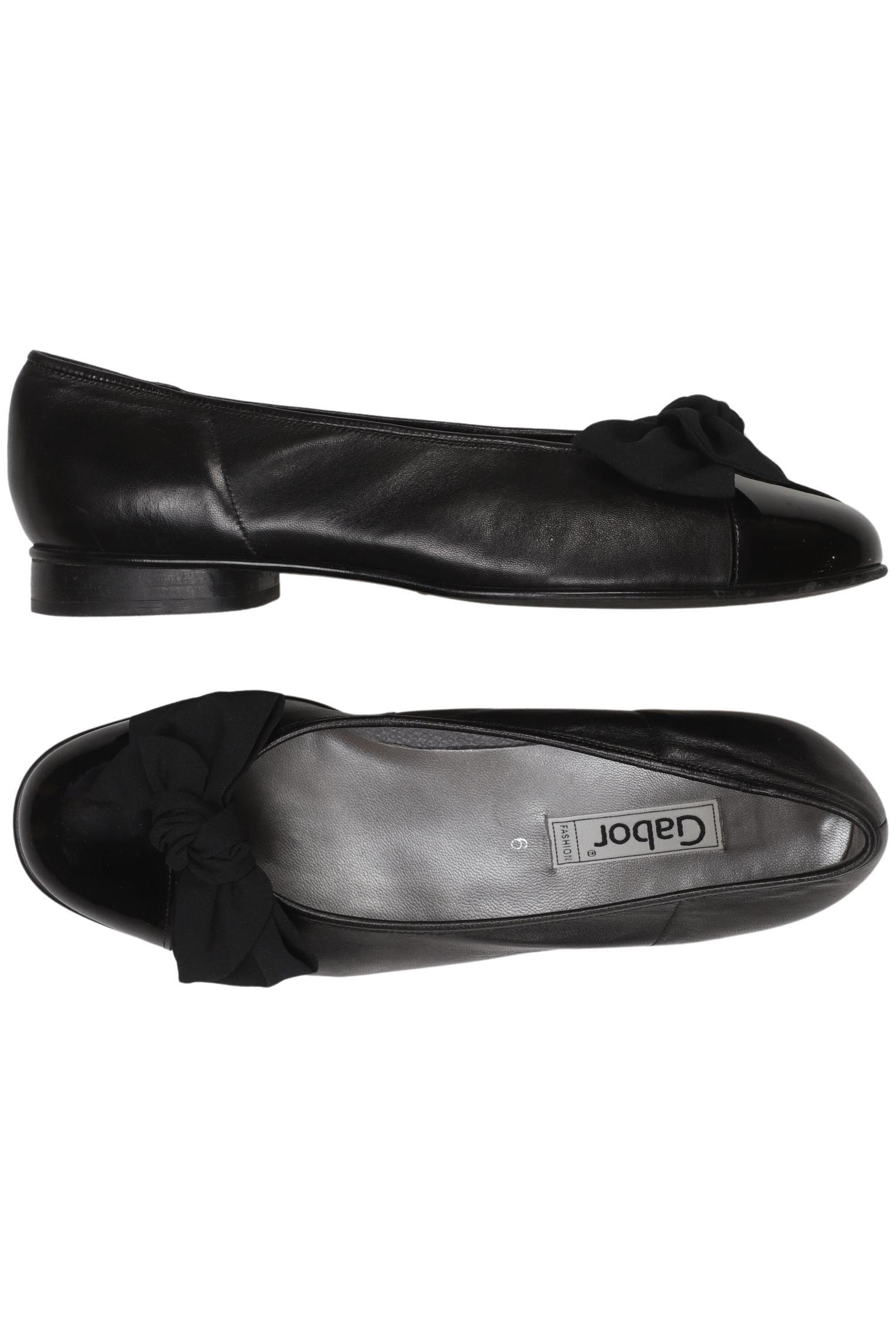 

Gabor Damen Ballerinas, schwarz, Gr. 6