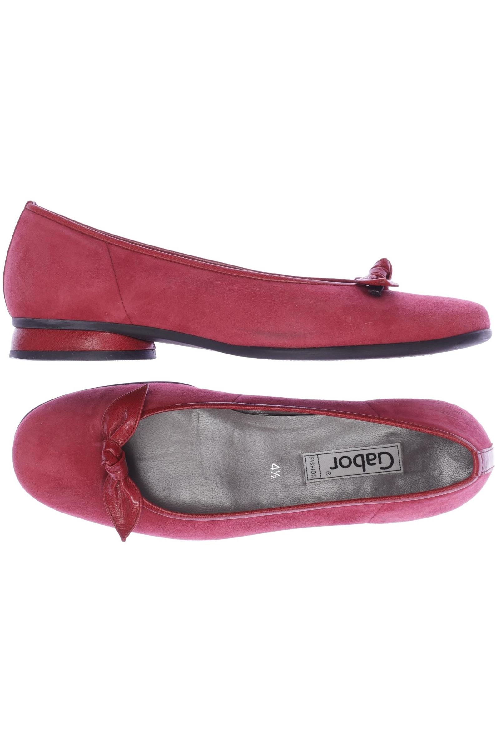 

Gabor Damen Ballerinas, rot, Gr. 4.5