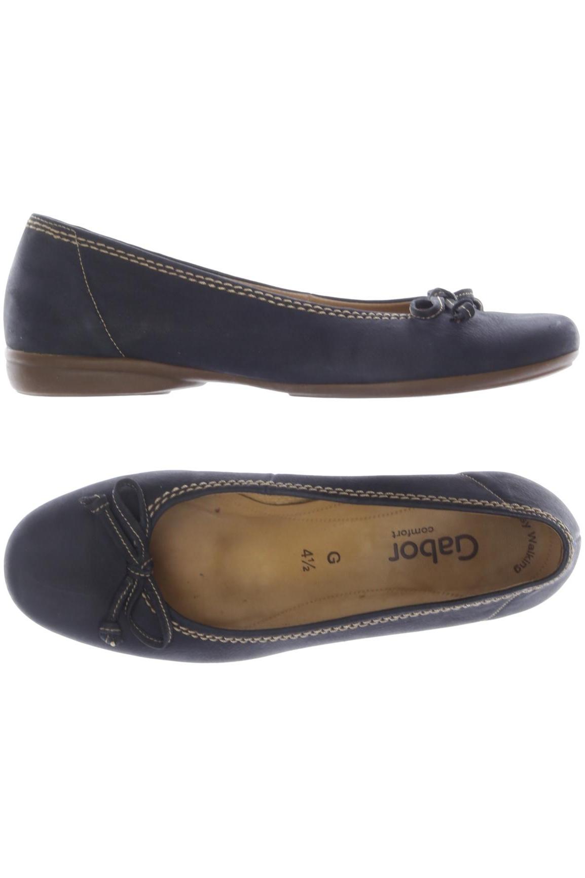 

Gabor Damen Ballerinas, marineblau, Gr. 4.5