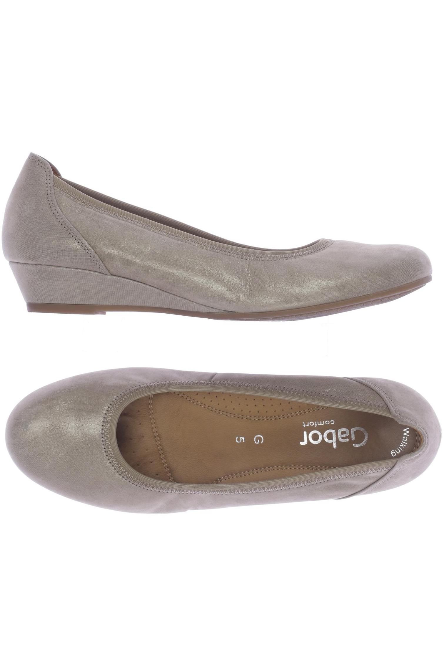 

Gabor Damen Ballerinas, beige, Gr. 5