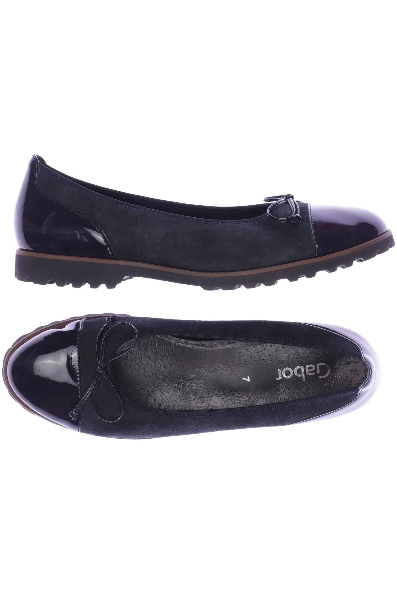 

Gabor Damen Ballerinas, marineblau, Gr. 7