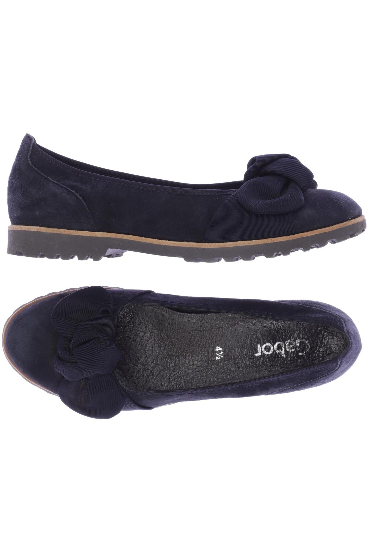 

Gabor Damen Ballerinas, marineblau, Gr. 4.5