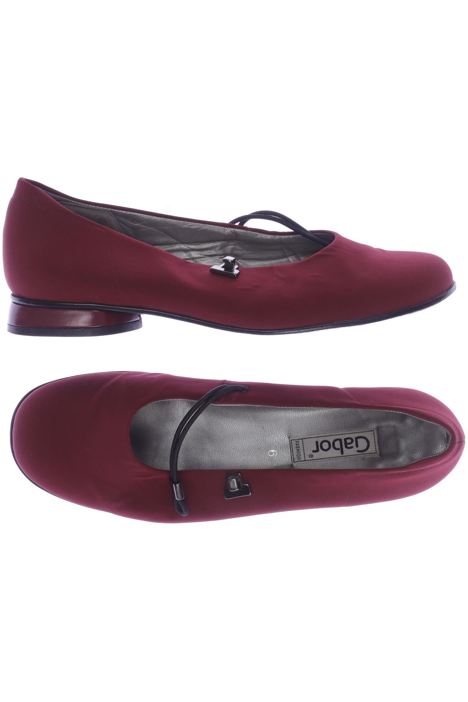 

Gabor Damen Ballerinas, rot, Gr. 6