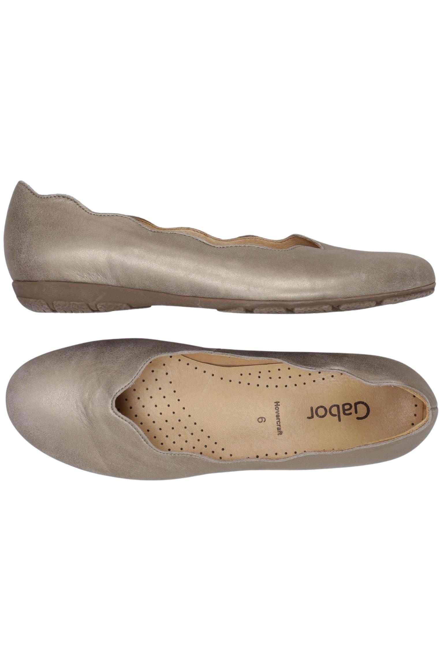 

Gabor Damen Ballerinas, silber, Gr. 6
