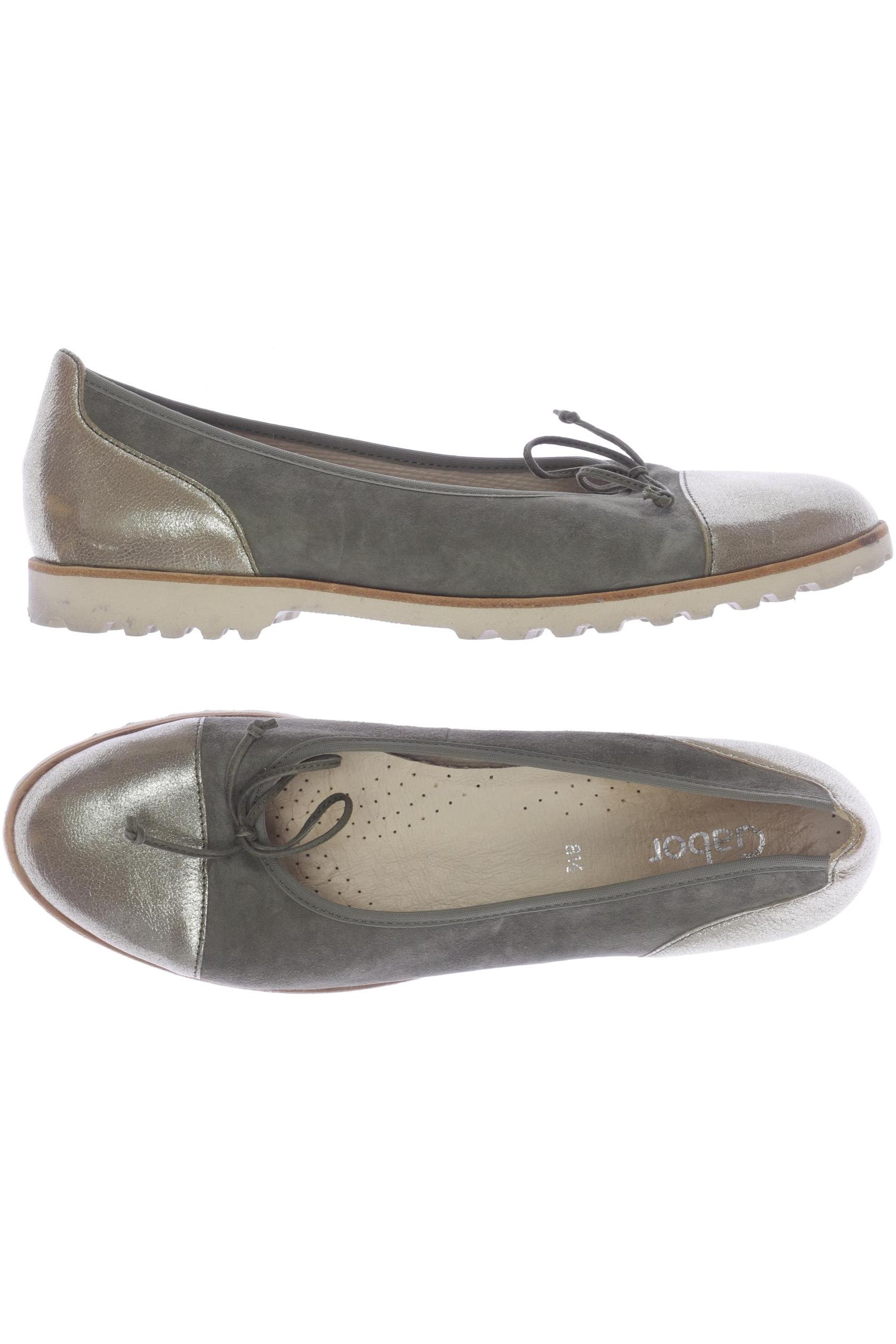 

Gabor Damen Ballerinas, grün, Gr. 8.5