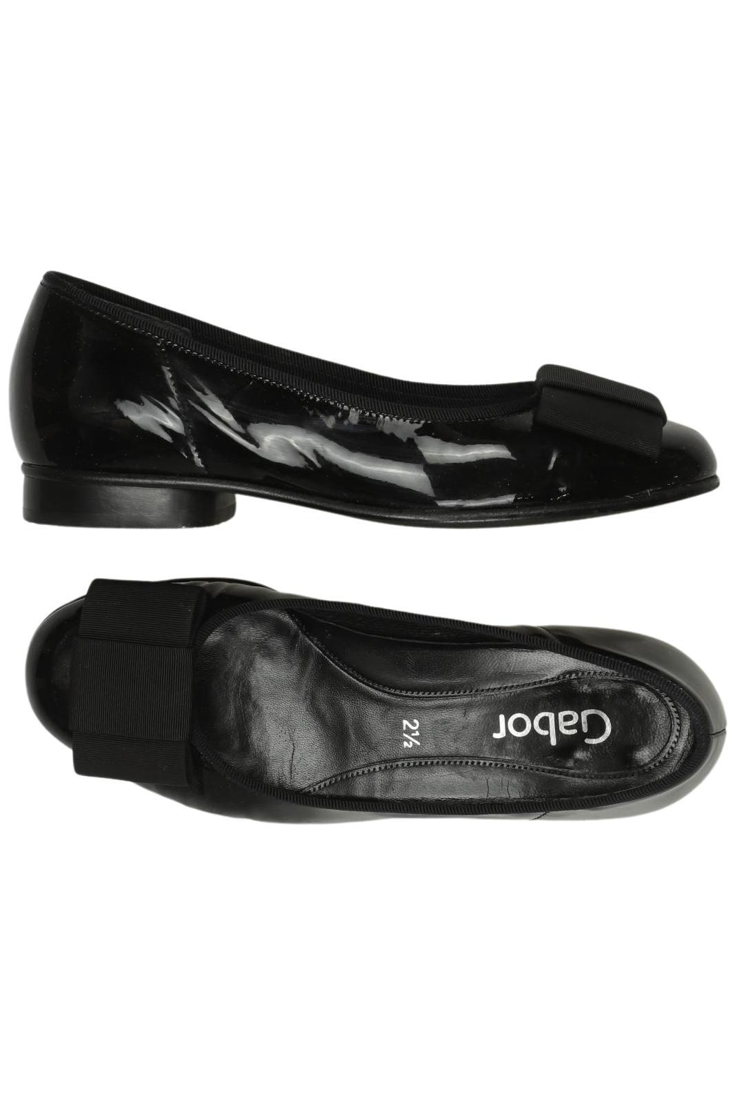 

Gabor Damen Ballerinas, schwarz, Gr. 2.5