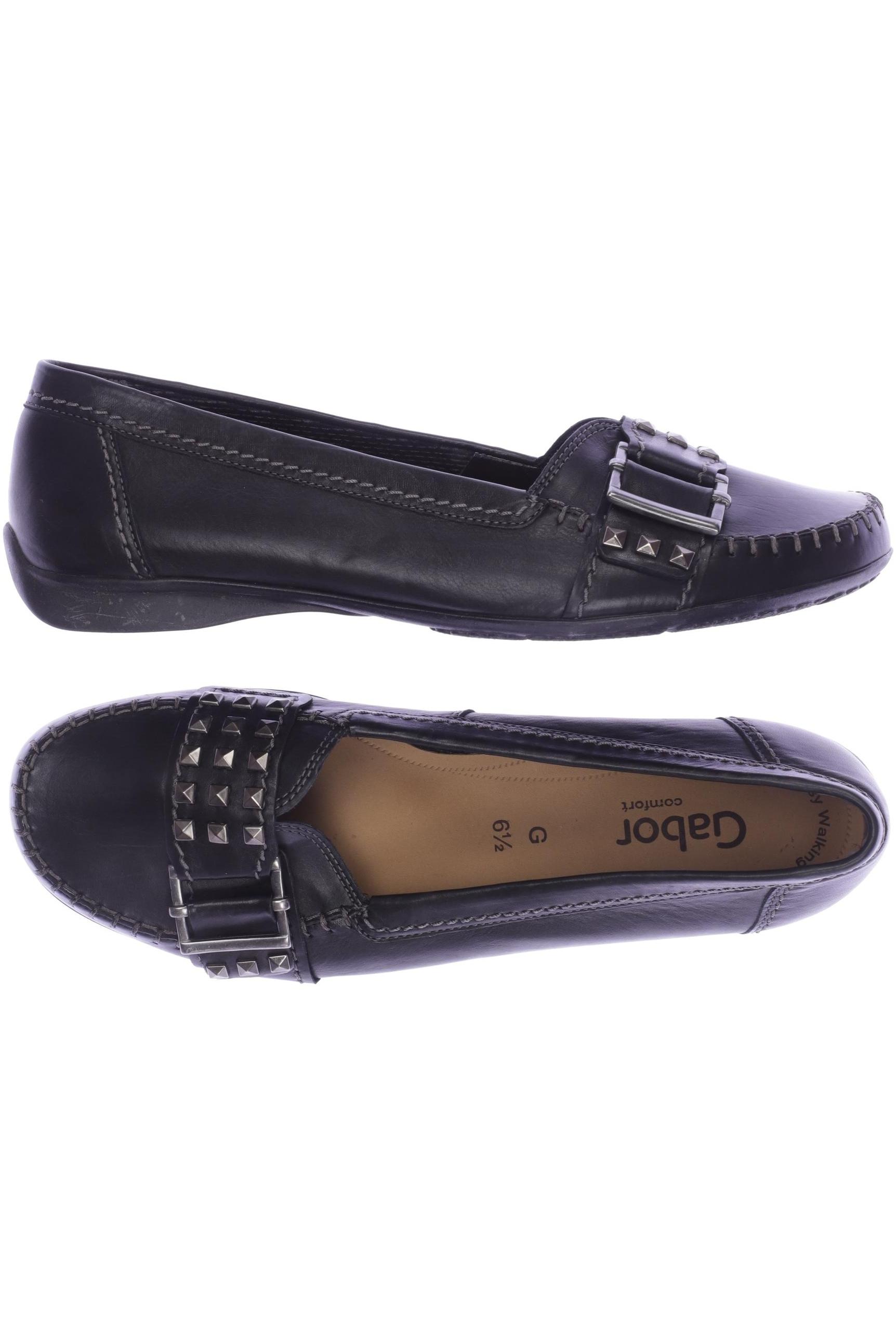 

Gabor Damen Ballerinas, schwarz, Gr. 6.5