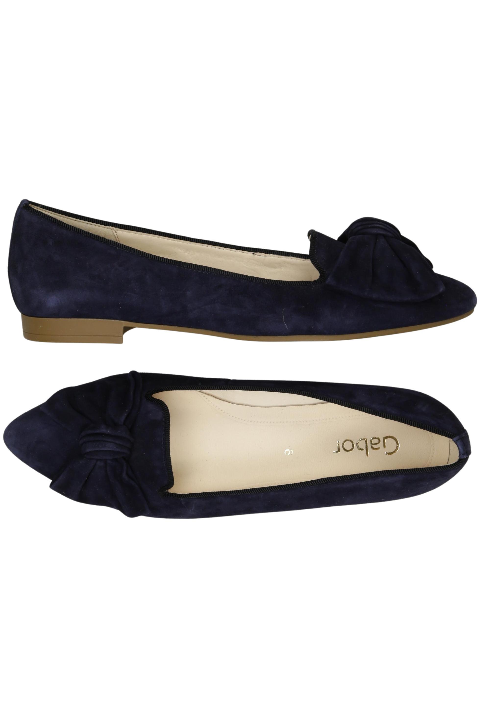 

Gabor Damen Ballerinas, marineblau, Gr. 6