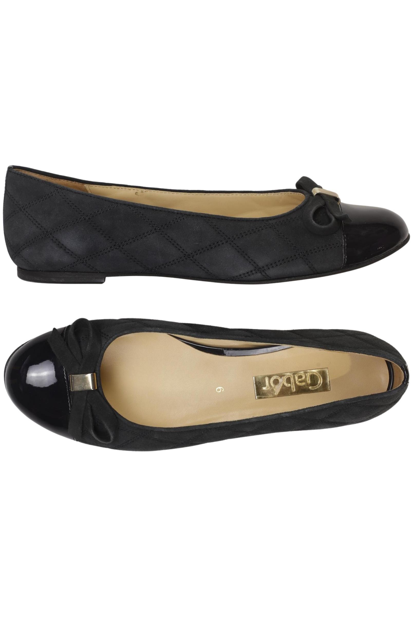 

Gabor Damen Ballerinas, schwarz, Gr. 6
