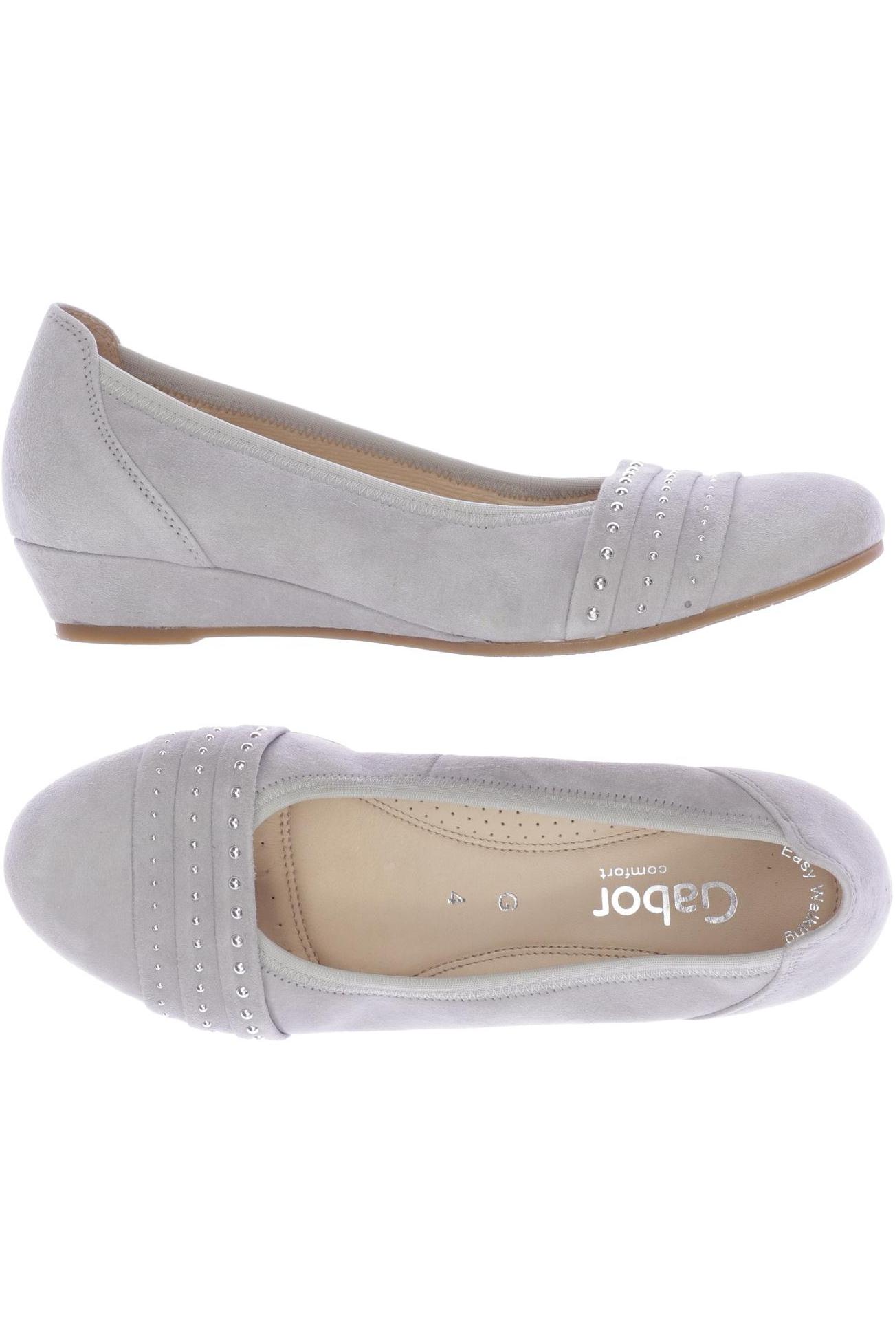 

Gabor Damen Ballerinas, grau, Gr. 4