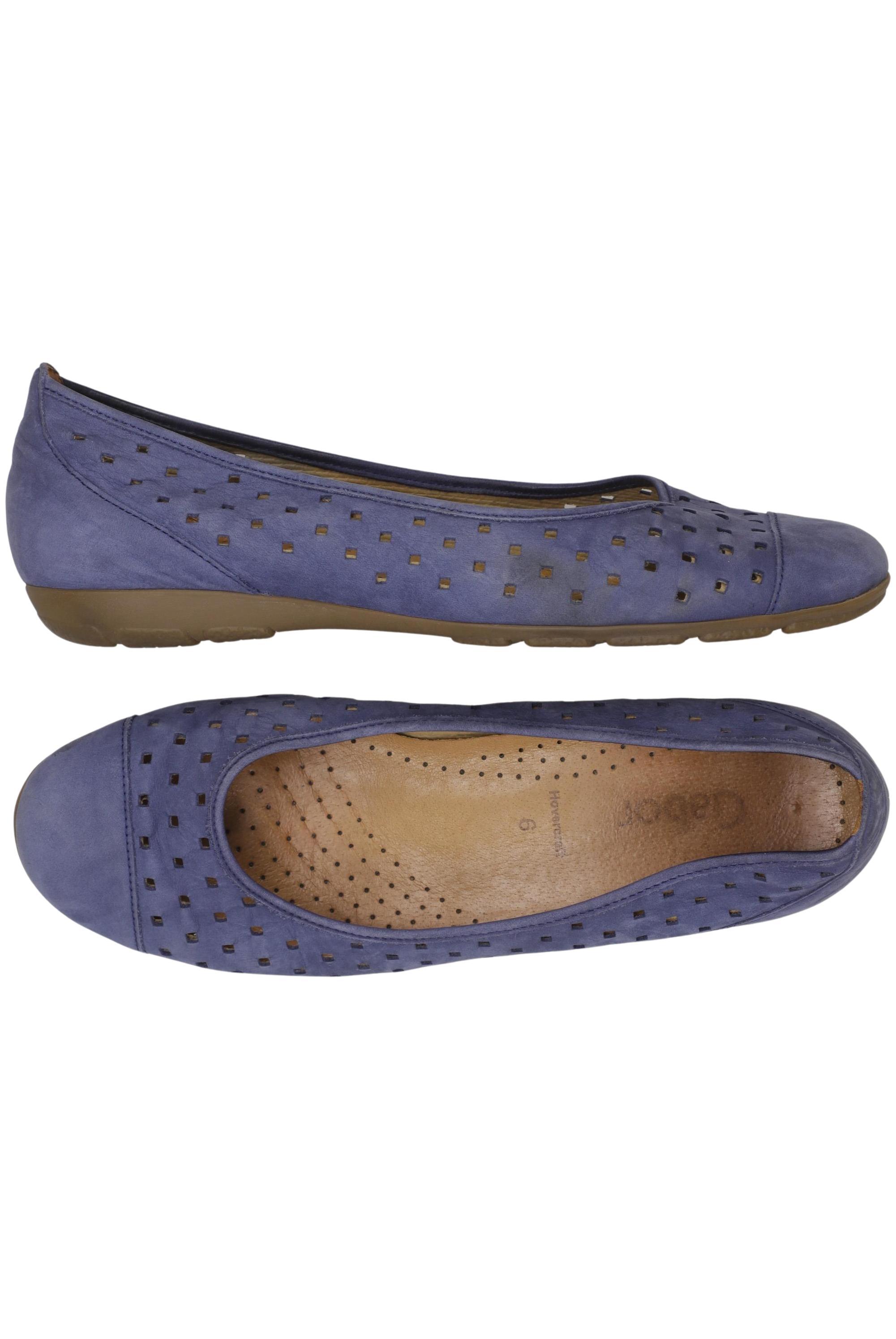 

Gabor Damen Ballerinas, blau, Gr. 6