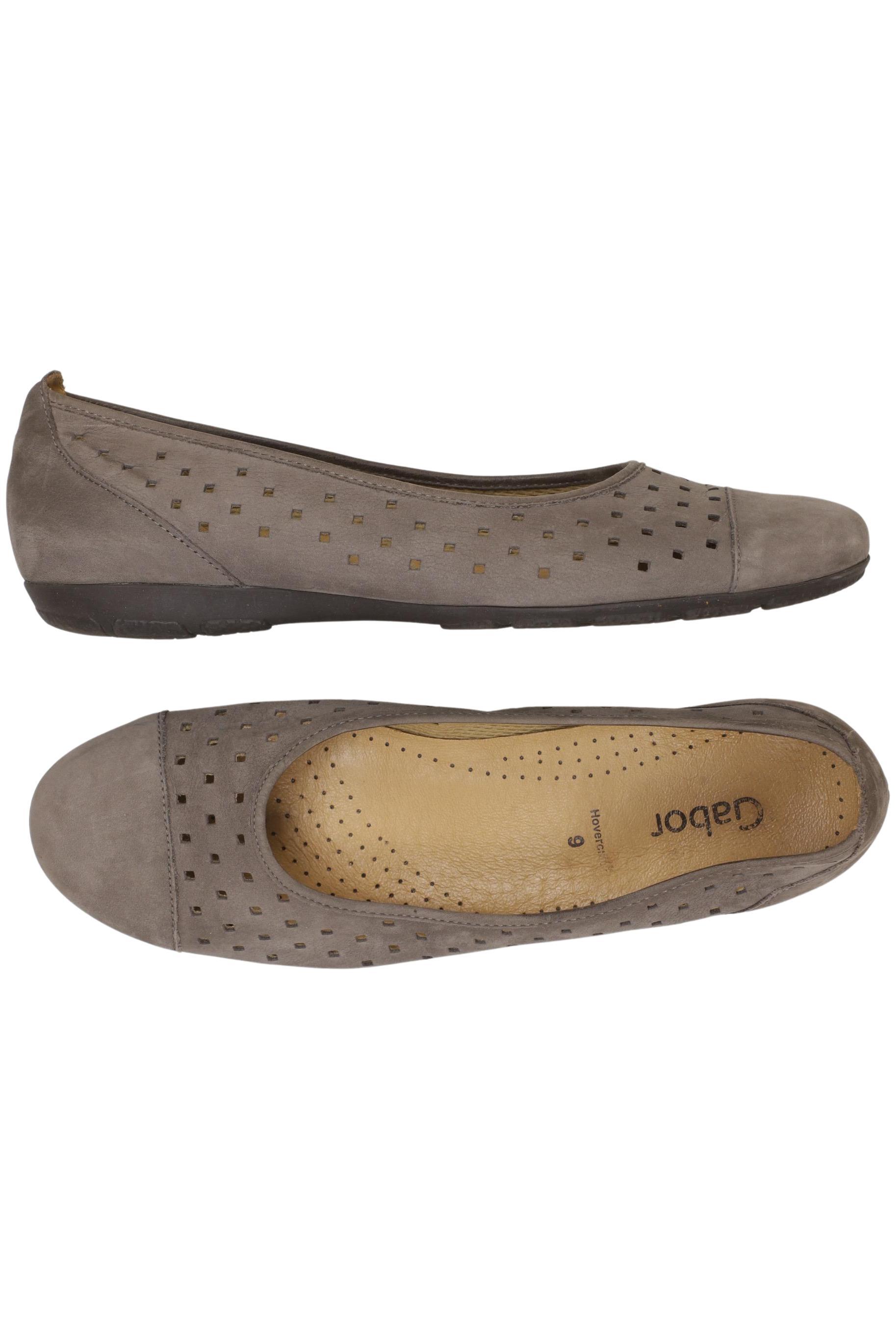

Gabor Damen Ballerinas, grau, Gr. 9