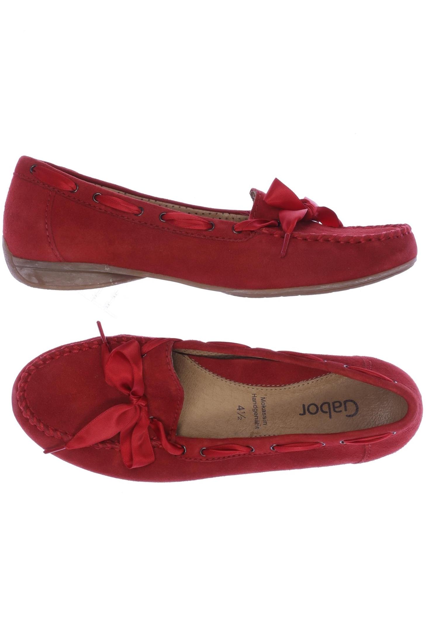 

Gabor Damen Ballerinas, rot, Gr. 4.5