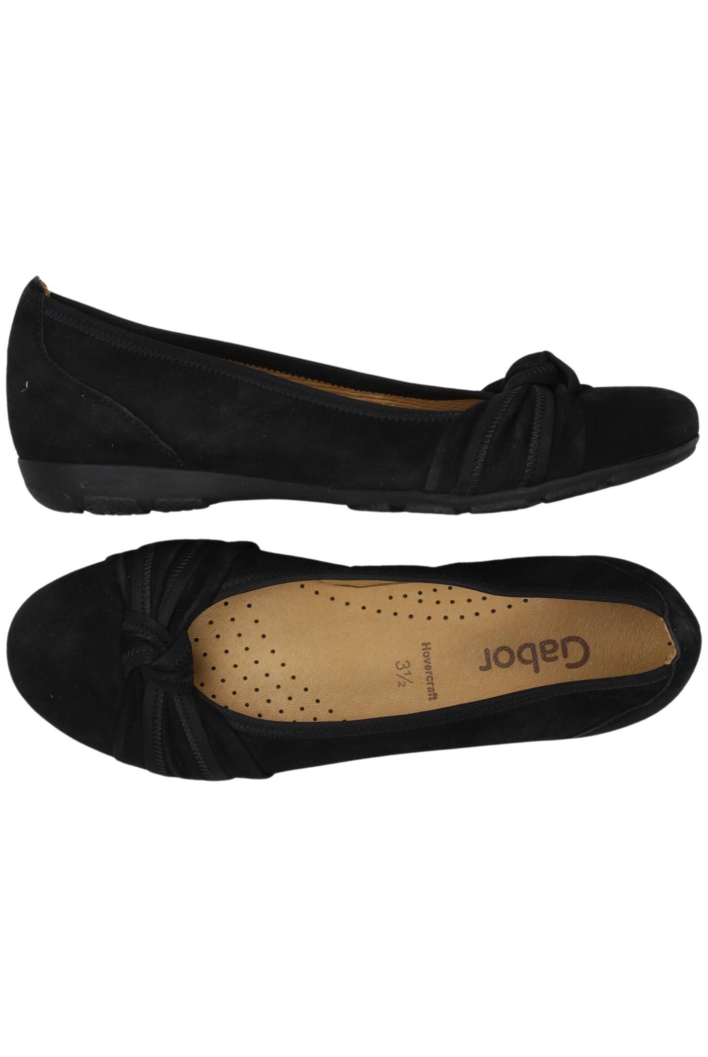 

Gabor Damen Ballerinas, schwarz, Gr. 3.5