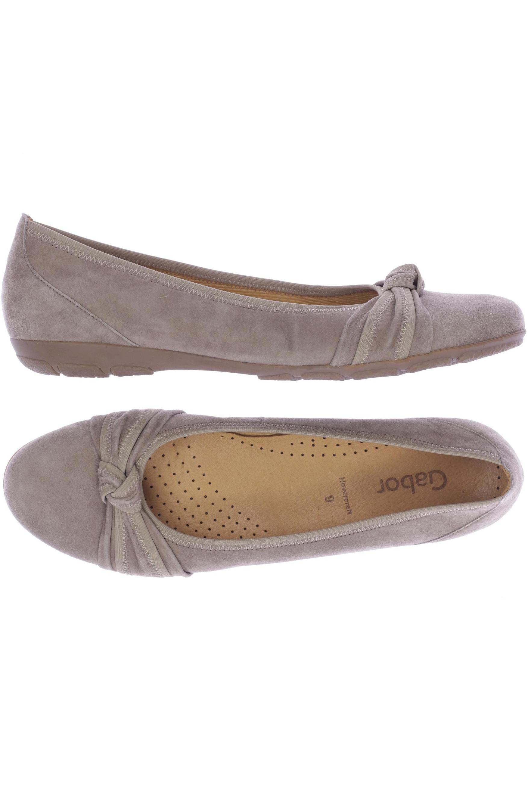 

Gabor Damen Ballerinas, beige, Gr. 9