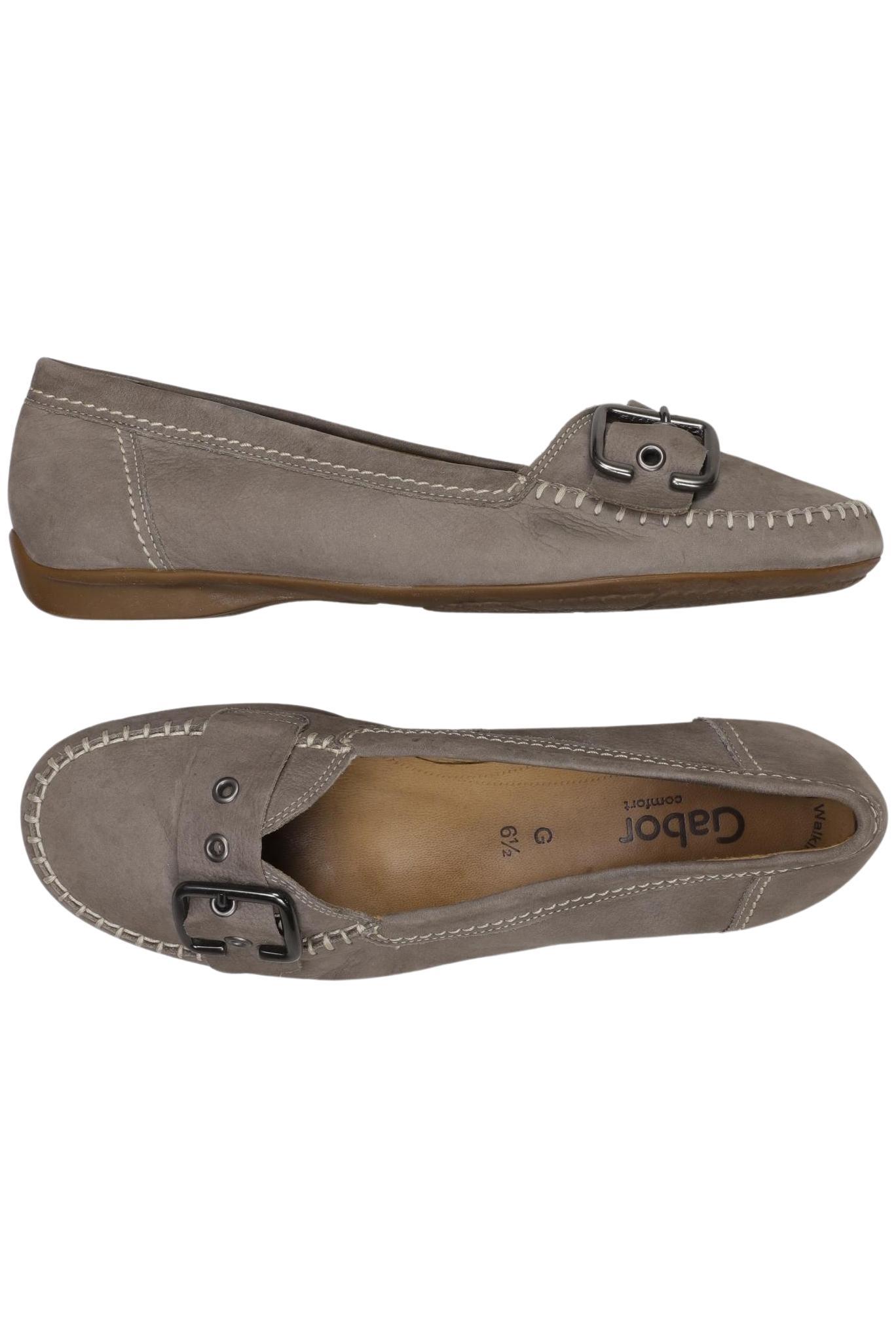 

Gabor Damen Ballerinas, grau, Gr. 6.5
