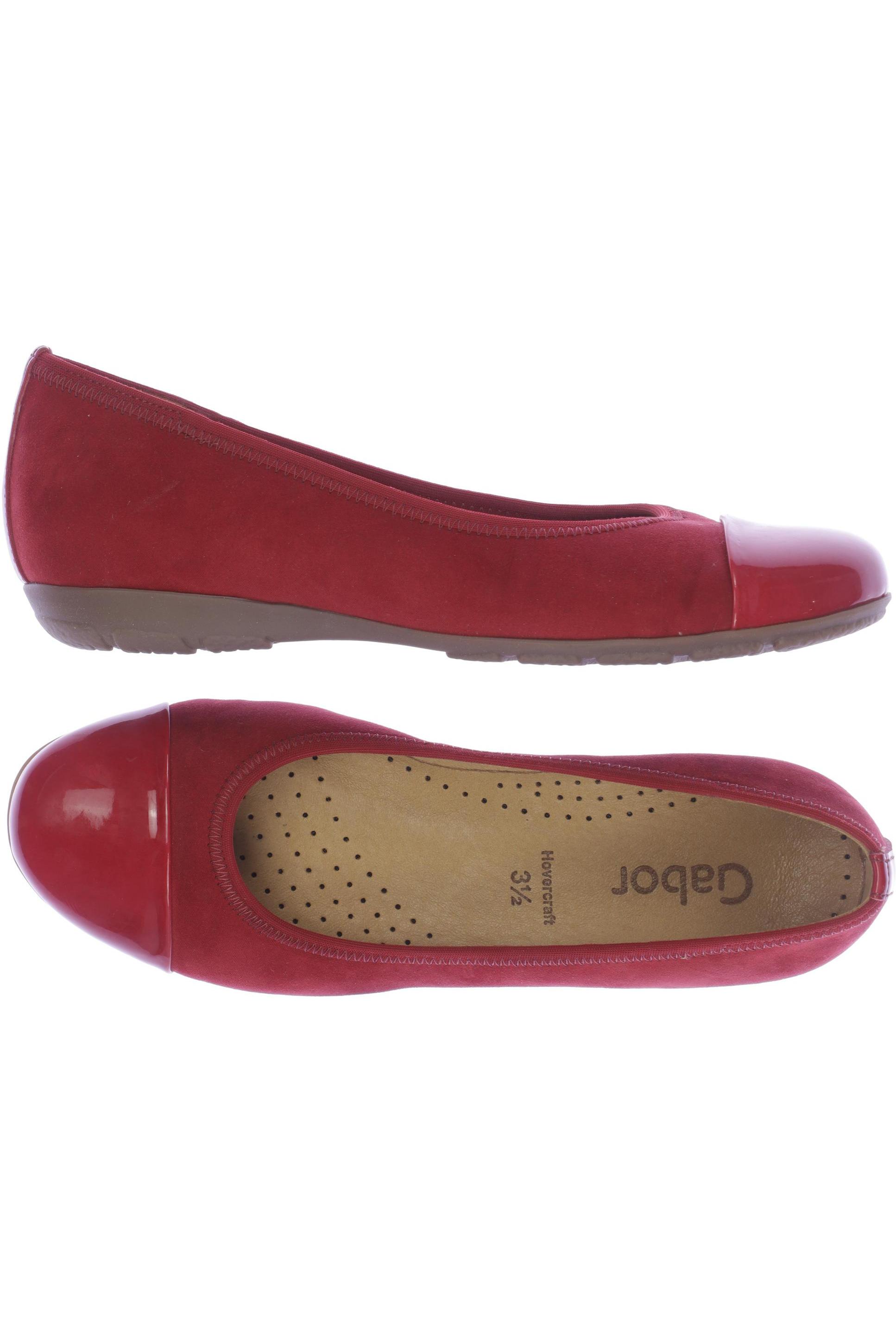 

Gabor Damen Ballerinas, rot, Gr. 3.5