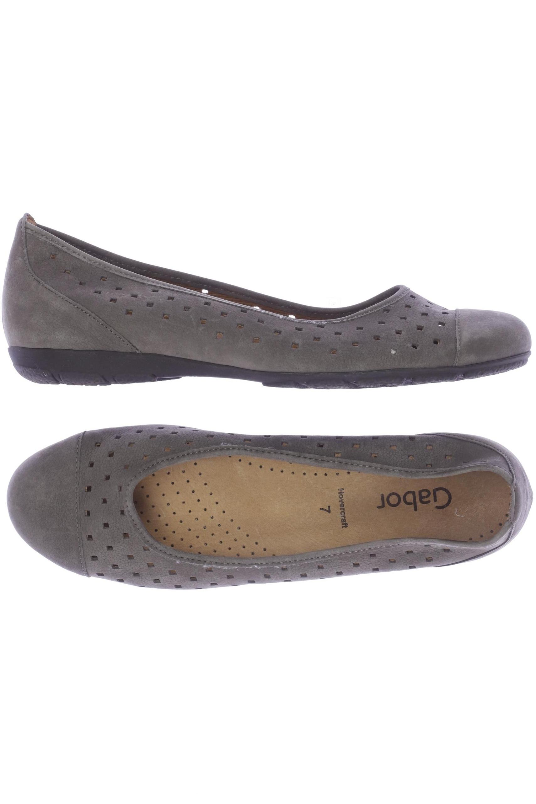 

Gabor Damen Ballerinas, grau, Gr. 7